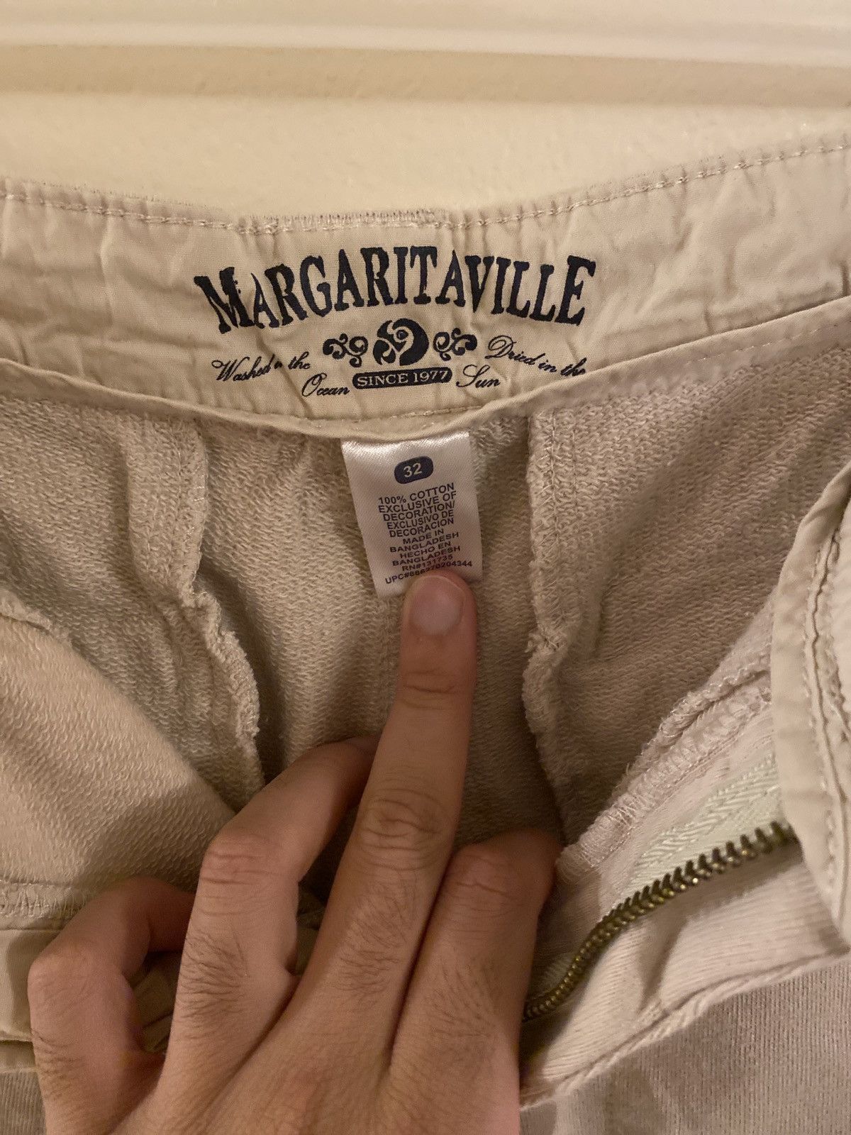 Vintage Cream Sweat Shorts Size US 32 / EU 48 - 3 Thumbnail