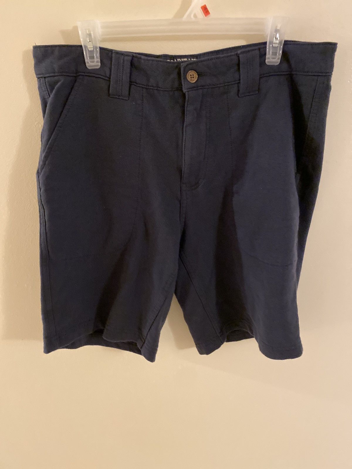 Vintage Navy Sweat Shorts Size US 32 / EU 48 - 1 Thumbnail