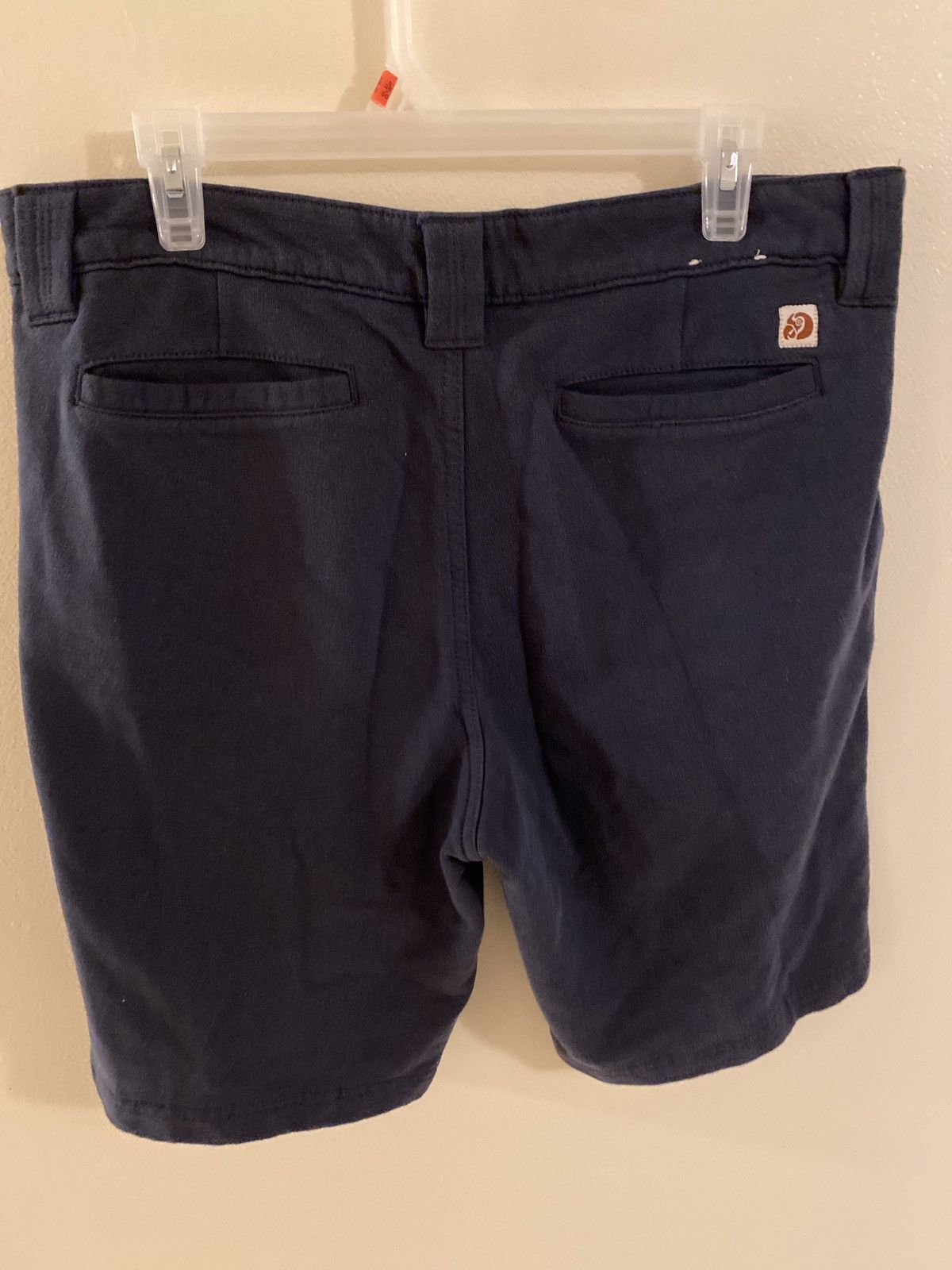 Vintage Navy Sweat Shorts Size US 32 / EU 48 - 2 Thumbnail