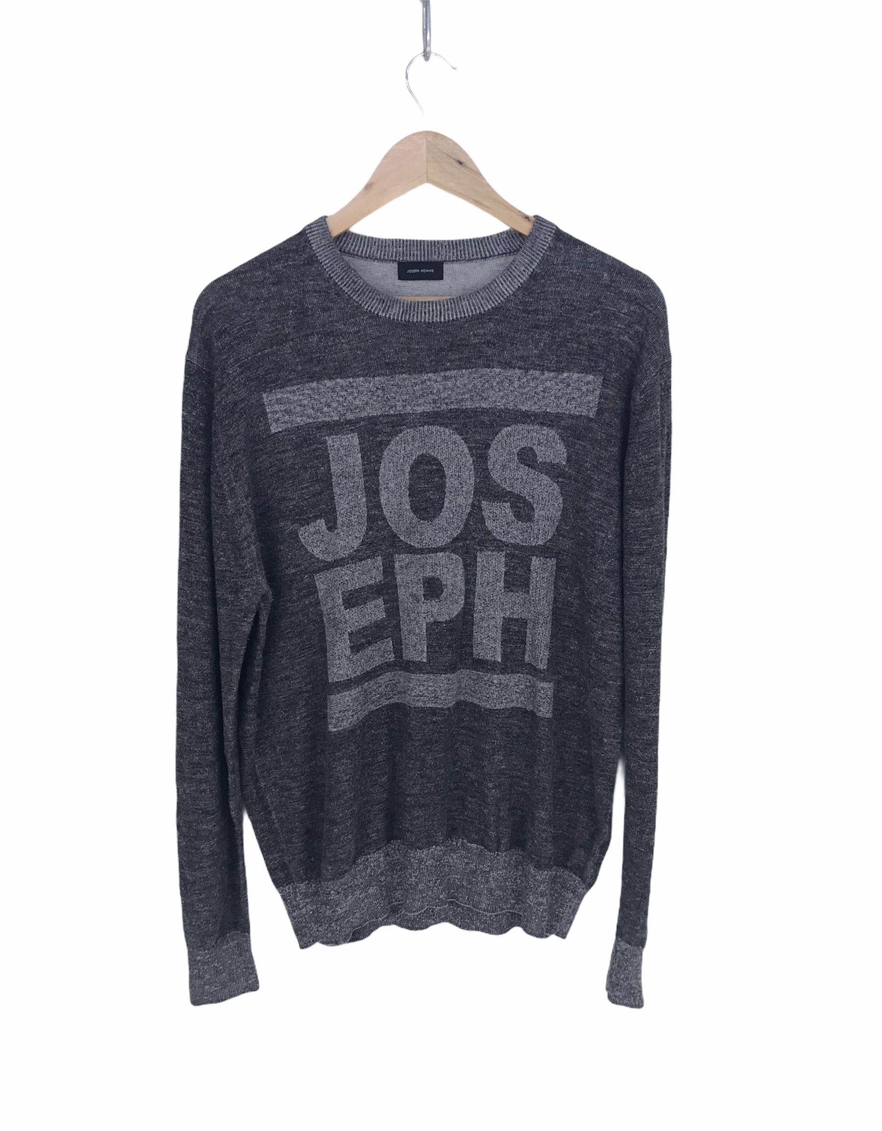 JOSEPH HOMME JOSEPH HOMME Spell Out Knit Sweatshirt Size US M / EU 48-50 / 2 - 1 Thumbnail