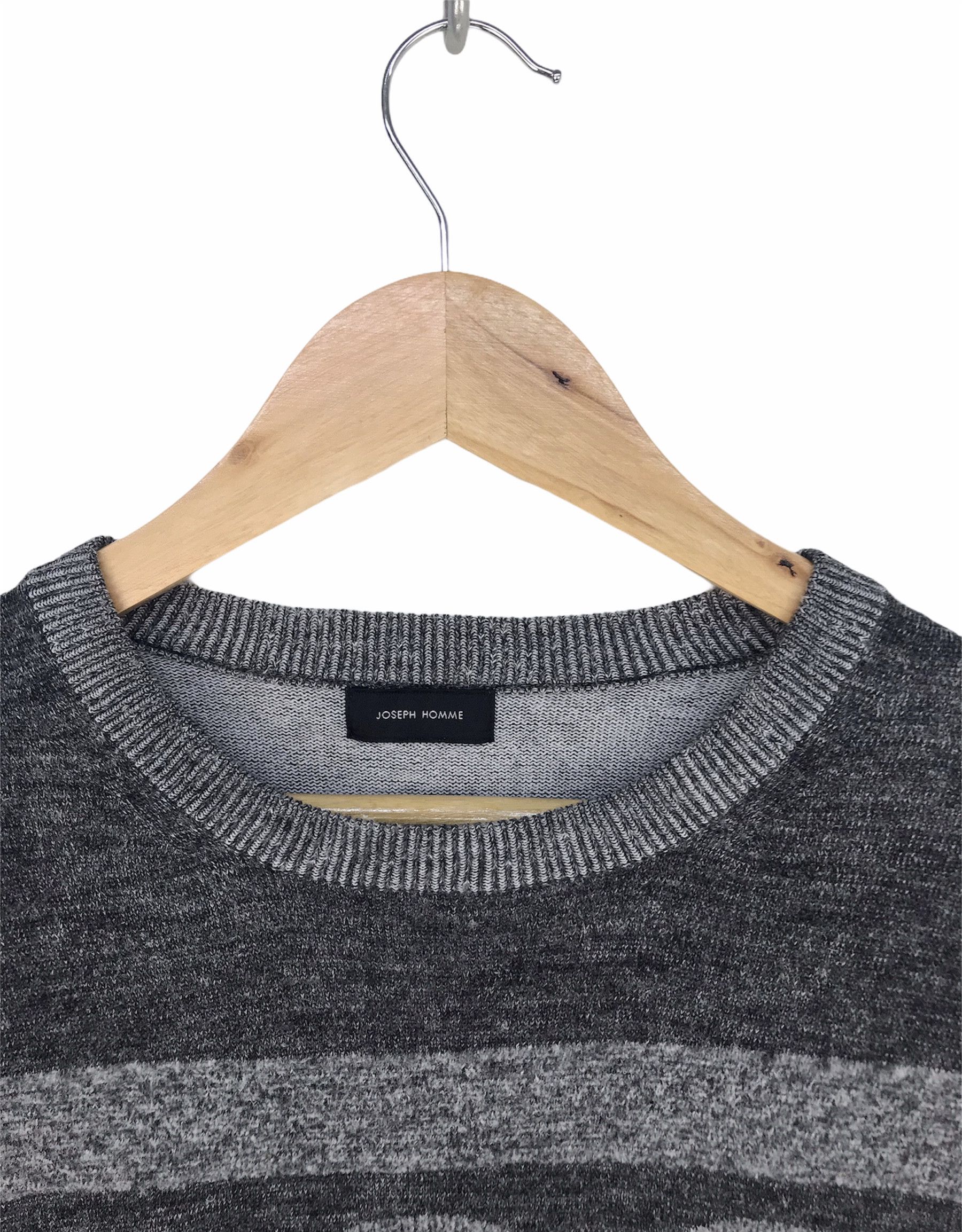 JOSEPH HOMME JOSEPH HOMME Spell Out Knit Sweatshirt Size US M / EU 48-50 / 2 - 7 Thumbnail