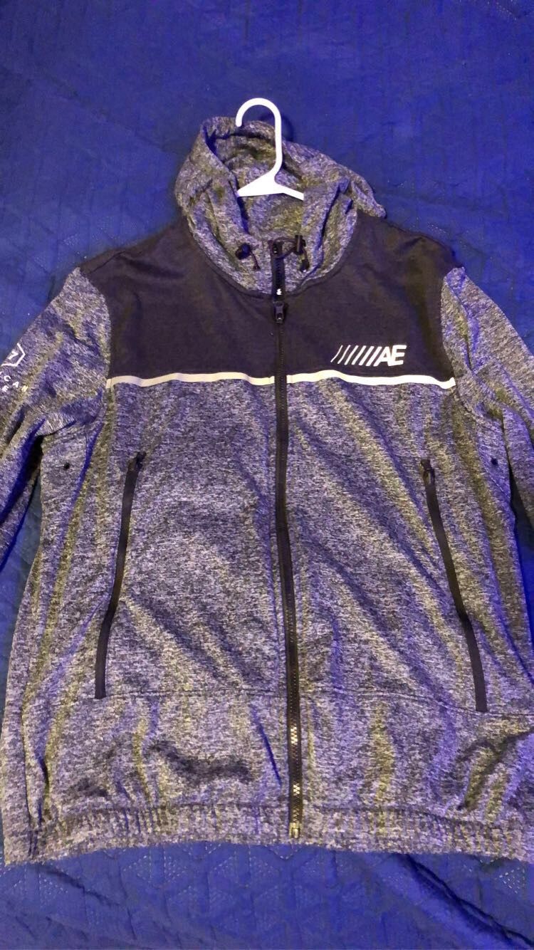 American eagle 2024 reflective windbreaker