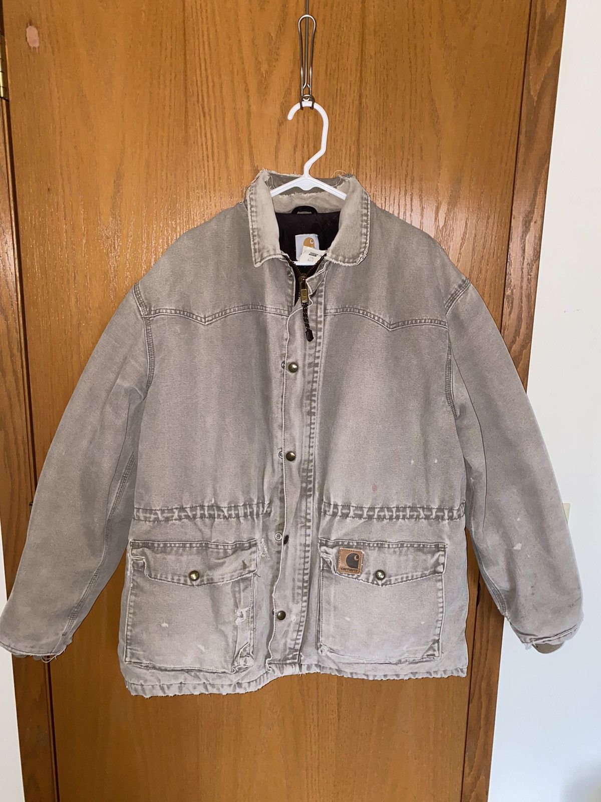 Carhartt Vintage Carhartt Double Pocket Jacket Size US L / EU 52-54 / 3 - 1 Thumbnail