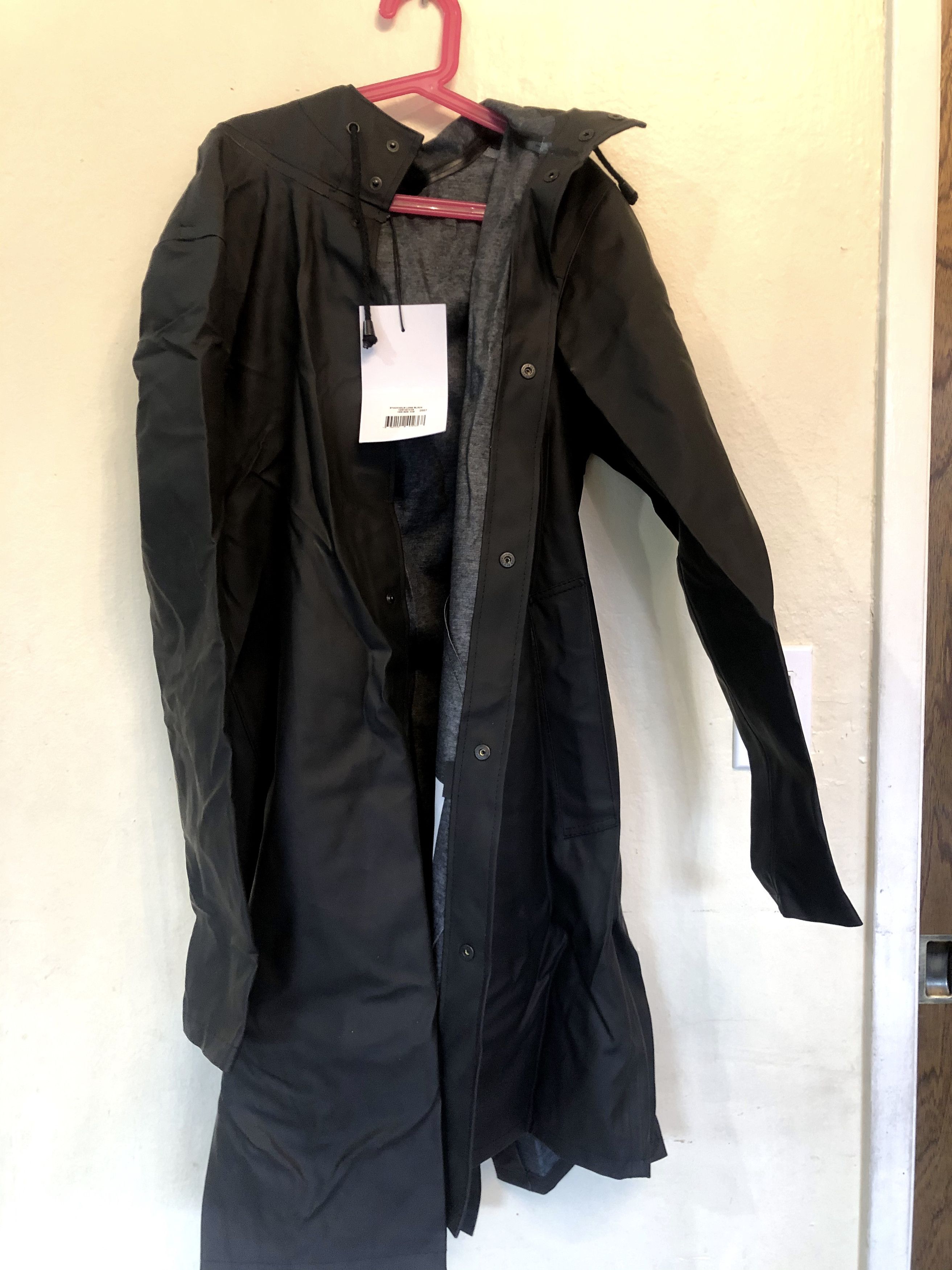 Stutterheim Stockholm Long Black Size US XS / EU 42 / 0 - 5 Thumbnail