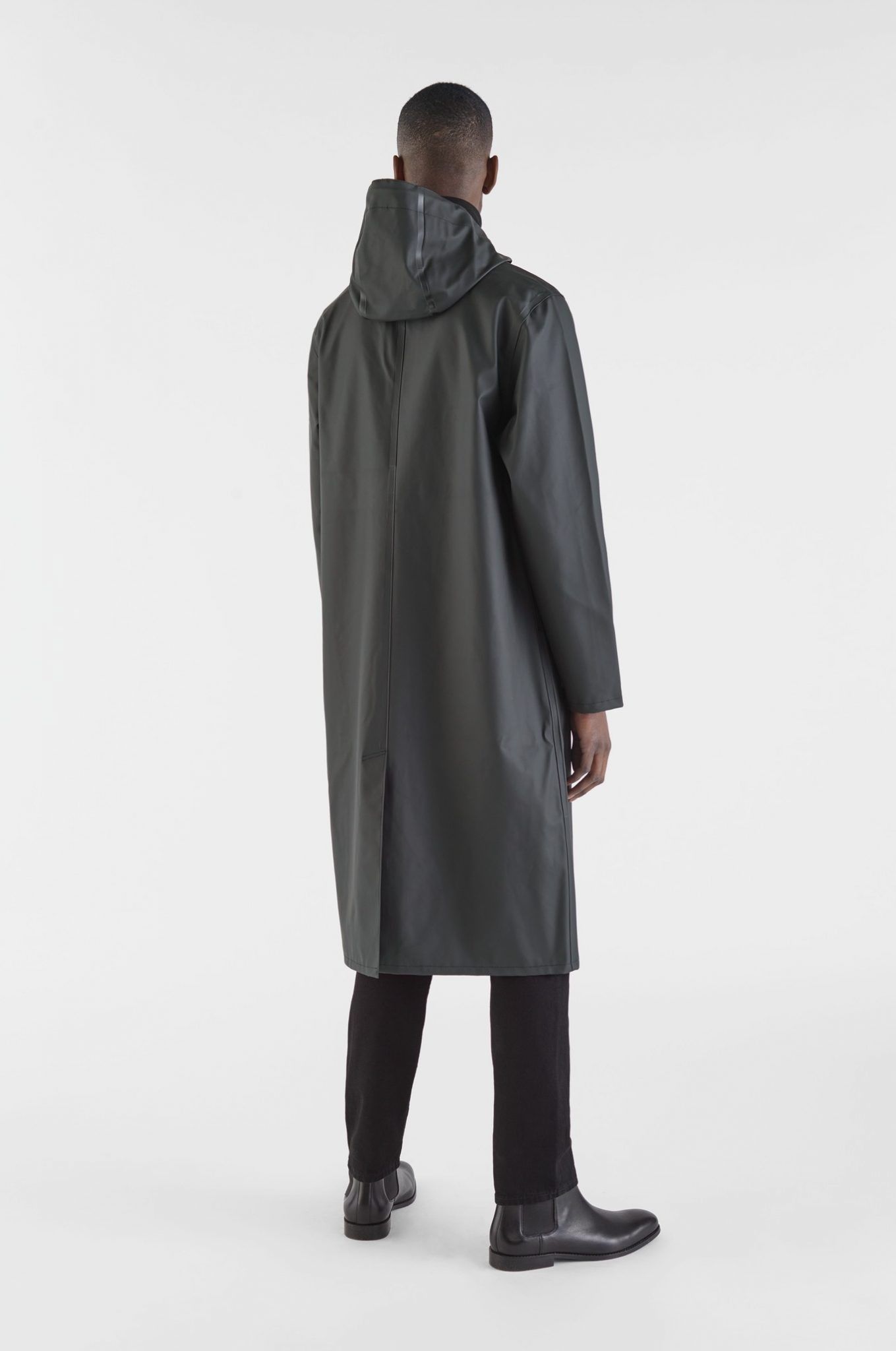 Stutterheim Stockholm Long Black Size US XS / EU 42 / 0 - 4 Thumbnail