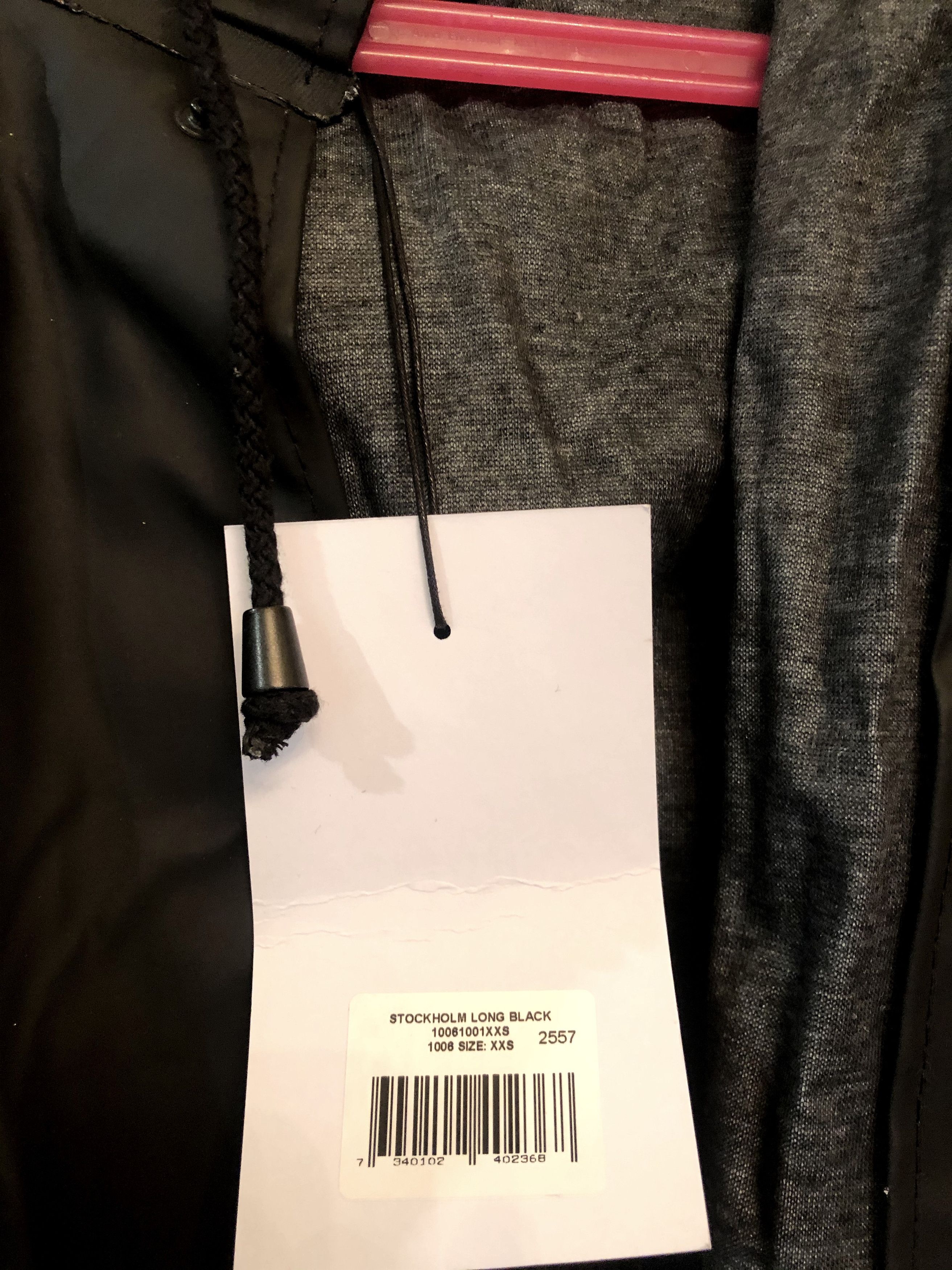 Stutterheim Stockholm Long Black Size US XS / EU 42 / 0 - 6 Thumbnail