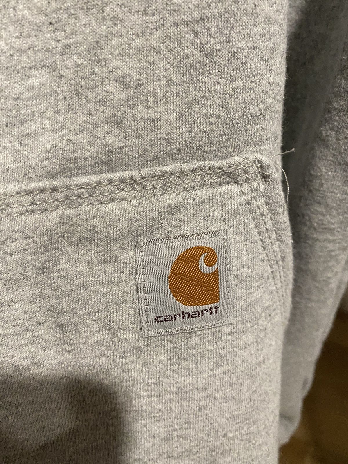Carhartt Carharrt Grey Hoodie Size US L / EU 52-54 / 3 - 4 Thumbnail