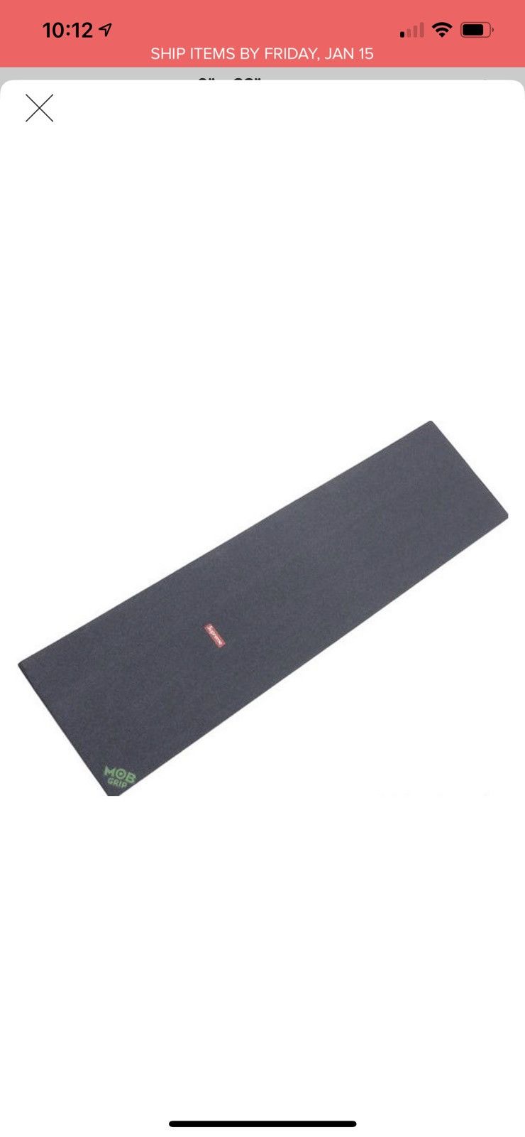 Supreme mob best sale grip tape