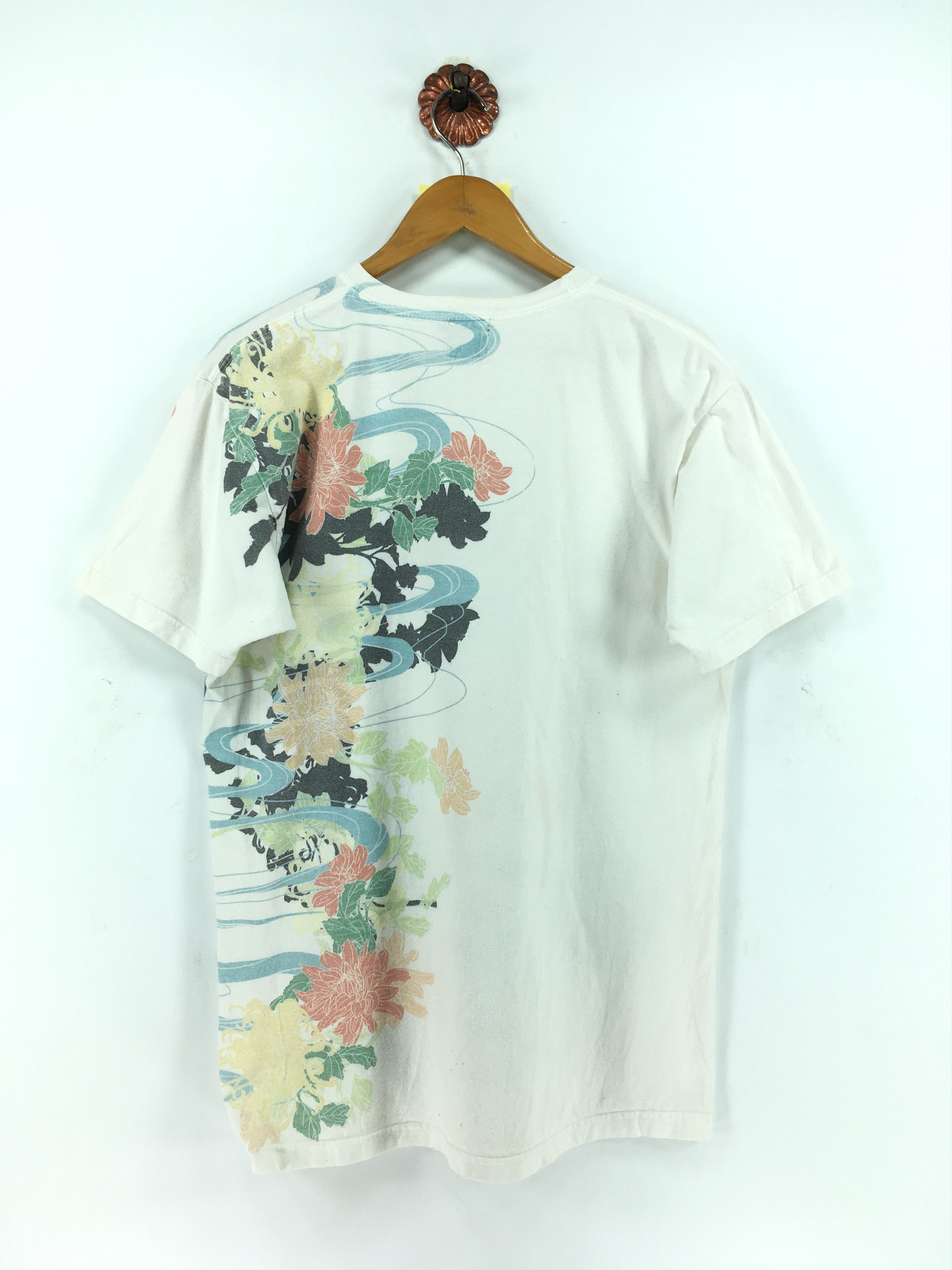 Japanese Brand Vintage 90's SUKAJAN Overprint Tshirt Unisex Size L Size US L / EU 52-54 / 3 - 4 Thumbnail