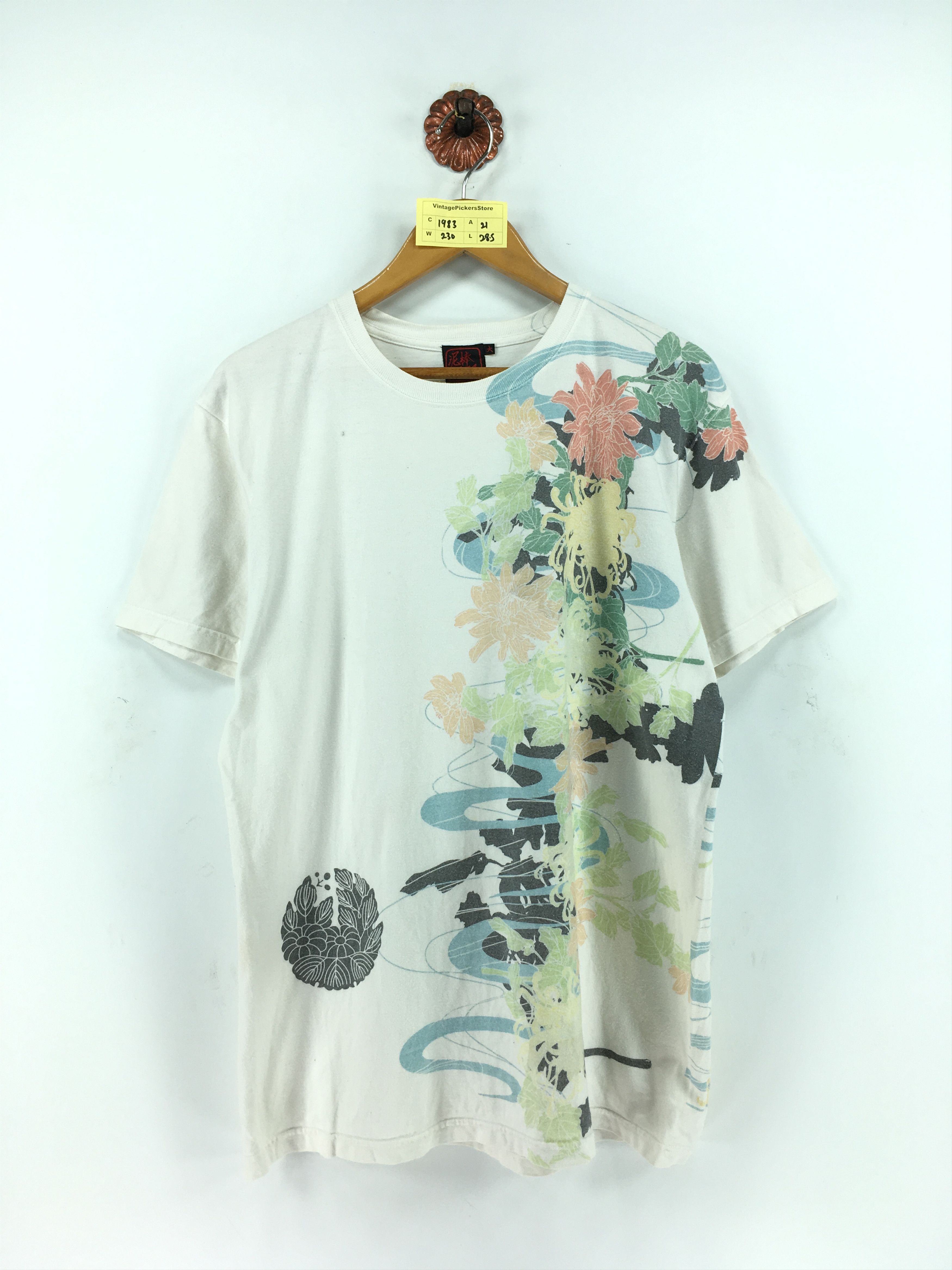 Japanese Brand Vintage 90's SUKAJAN Overprint Tshirt Unisex Size L Size US L / EU 52-54 / 3 - 1 Thumbnail