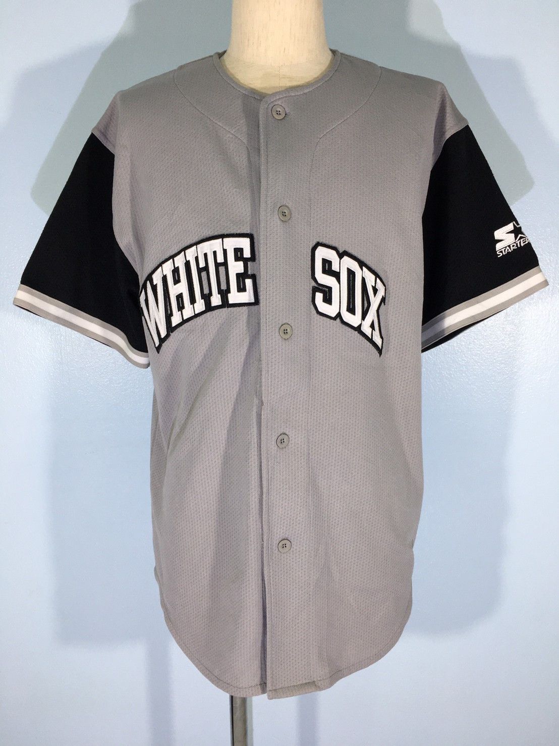 Vintage 90s Chicago White Sox MLB Baseball Jersey Starter Shirt Size XL