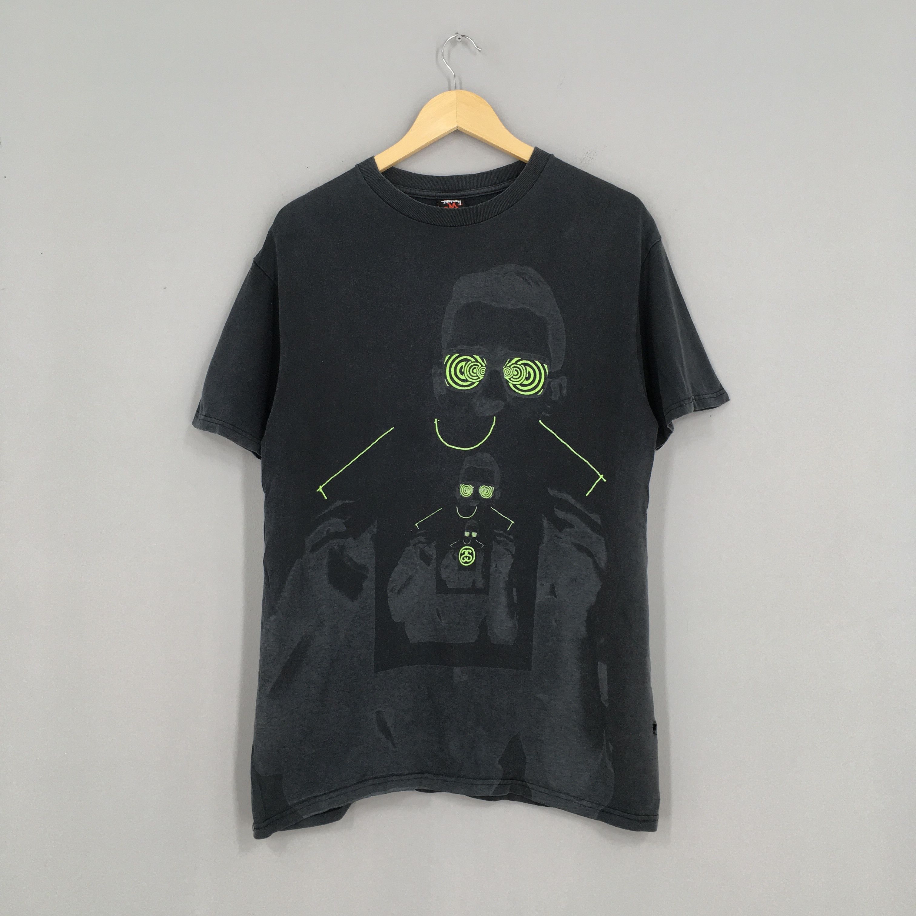 Stussy × Vintage Vintage 90's Stussy x Brent Rollins Hypnotic