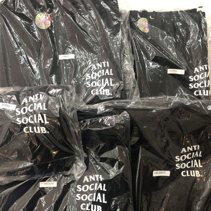 Anti Social Social Club DS FW20 ASSC White Logo MInd Games Black