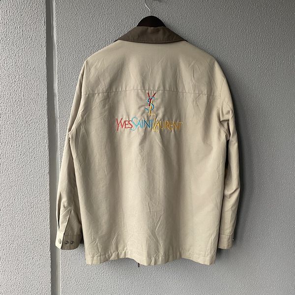 Vintage ysl shop coach jacket