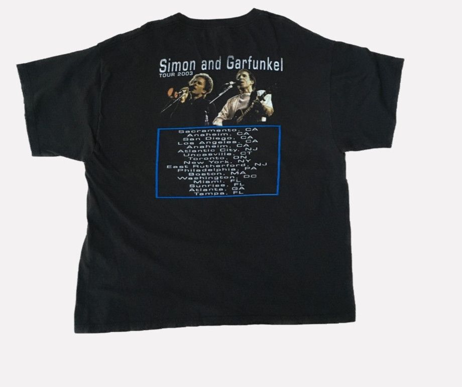 Vintage Simon and Garfunkel tour 2003 Size US XXL / EU 58 / 5 - 2 Thumbnail