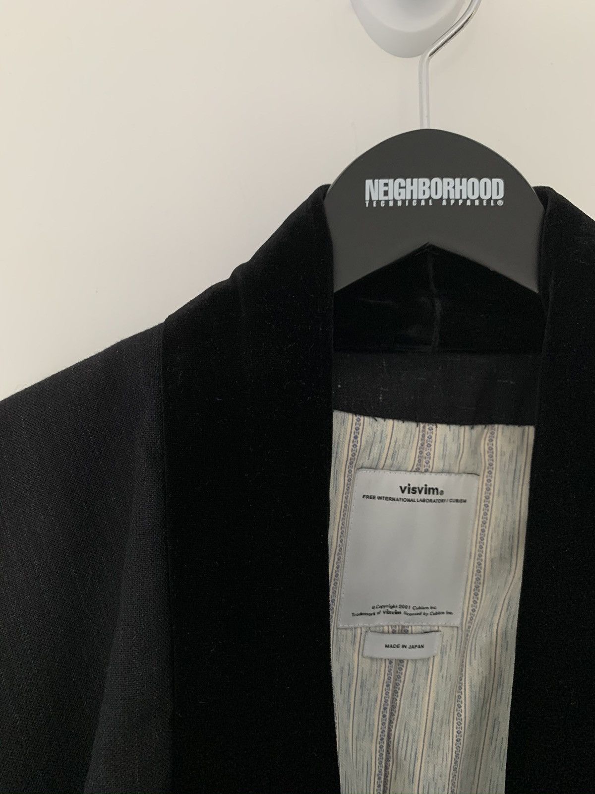 Visvim Dotera Coat Wool Stripe (Silk) Size US M / EU 48-50 / 2 - 4 Thumbnail