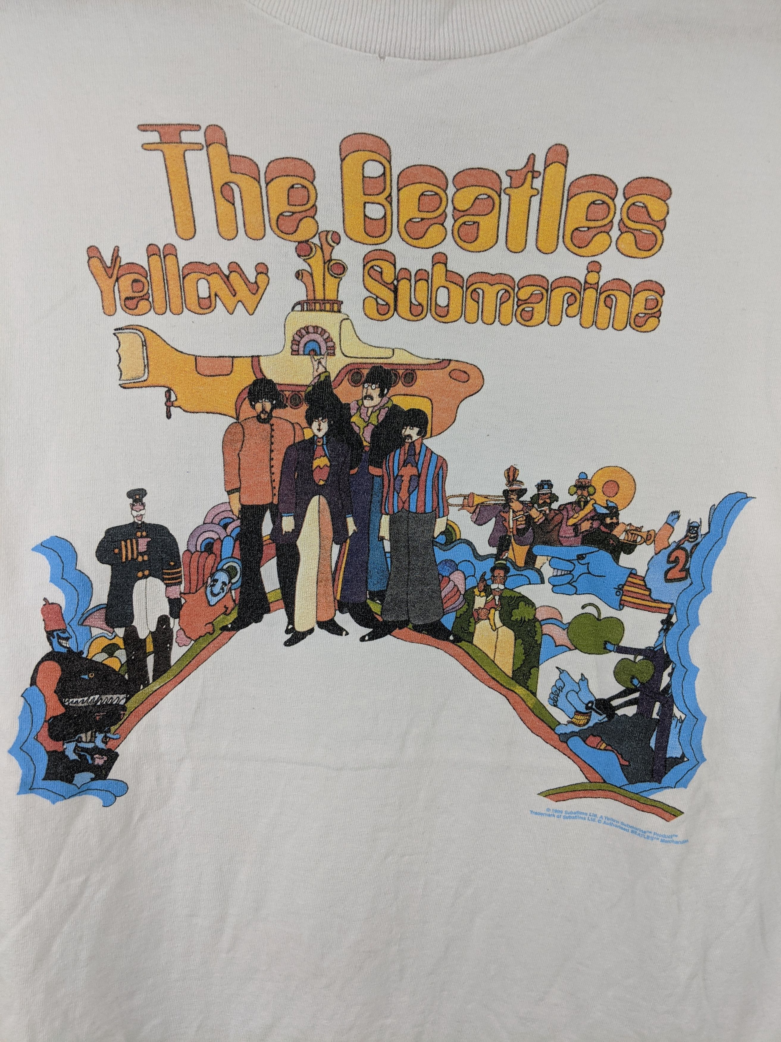 Band Tees Vintage The Beatles Yellow Submarine shirt Size US S / EU 44-46 / 1 - 3 Thumbnail