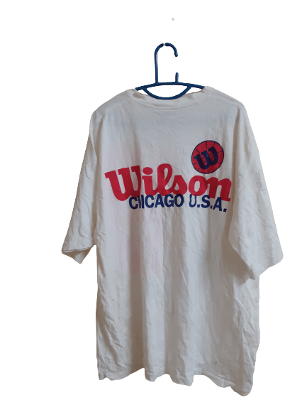 Vintage × Wilson Vintage Wilson Chicago USA T Shirt Size US L / EU 52-54 / 3 - 2 Thumbnail