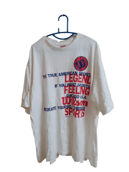Vintage × Wilson Vintage Wilson Chicago USA T Shirt Size US L / EU 52-54 / 3 - 1 Thumbnail