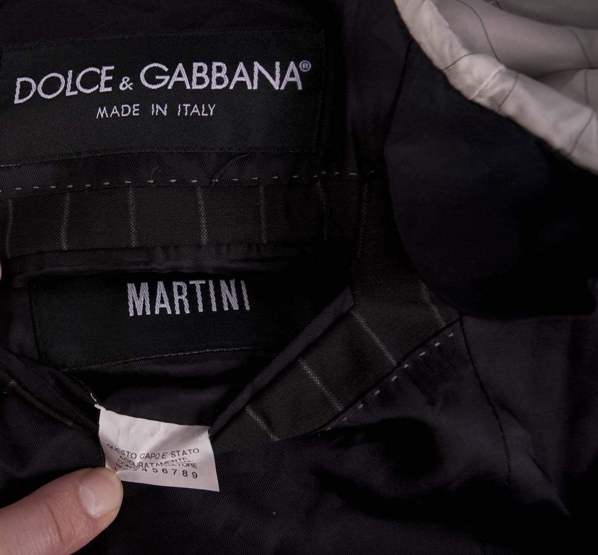 Dolce & Gabbana Dolce & Gabbana Blazer Martini Sport Coat Jacket 38US Size 38R - 8 Thumbnail