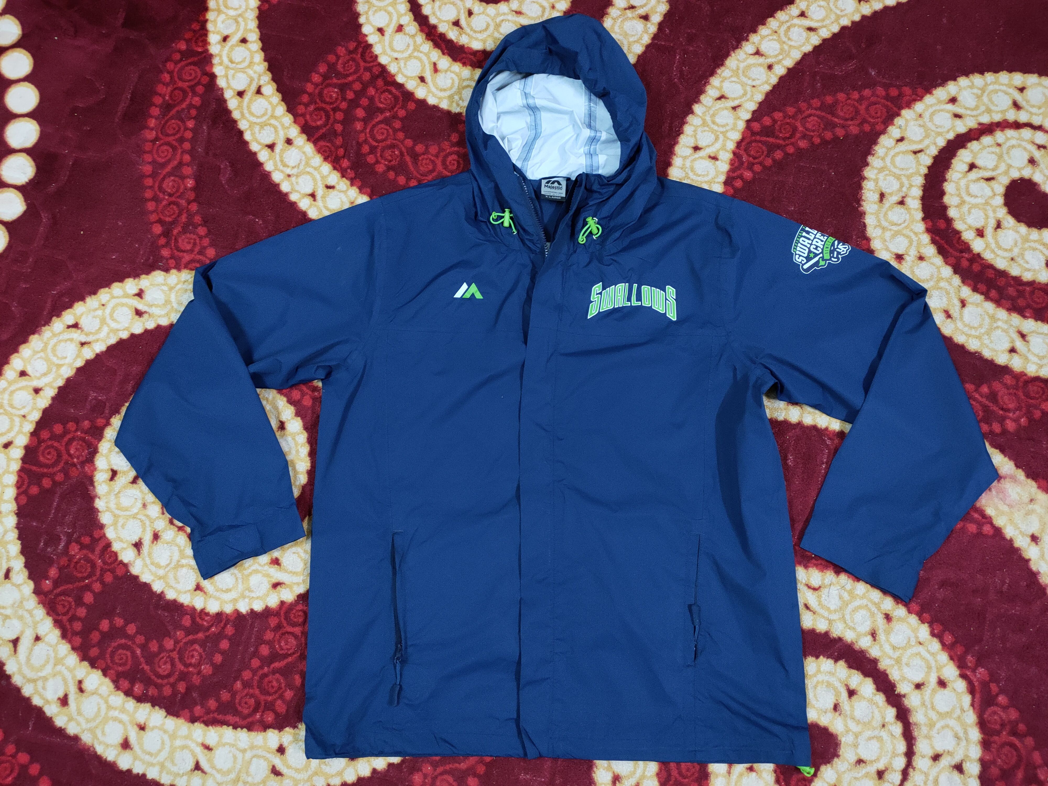 Japanese Brand × Majestic MAJESTIC SWALLOWS Waterproof Light Jacket Size US XL / EU 56 / 4 - 1 Thumbnail