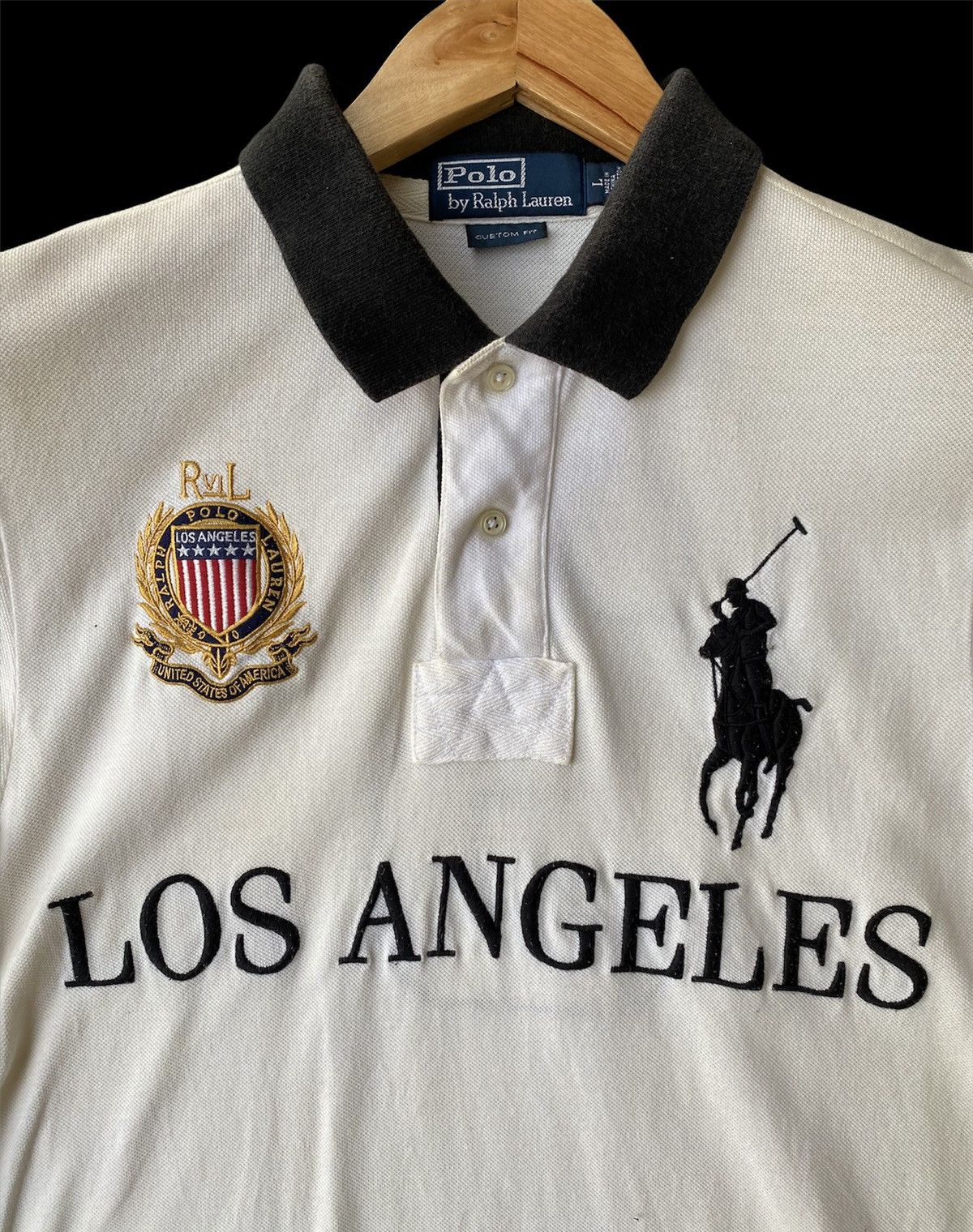 Polo Ralph Lauren Polo Ralph Lauren Los Angeles #3 Big Logo Polo Shirt ...