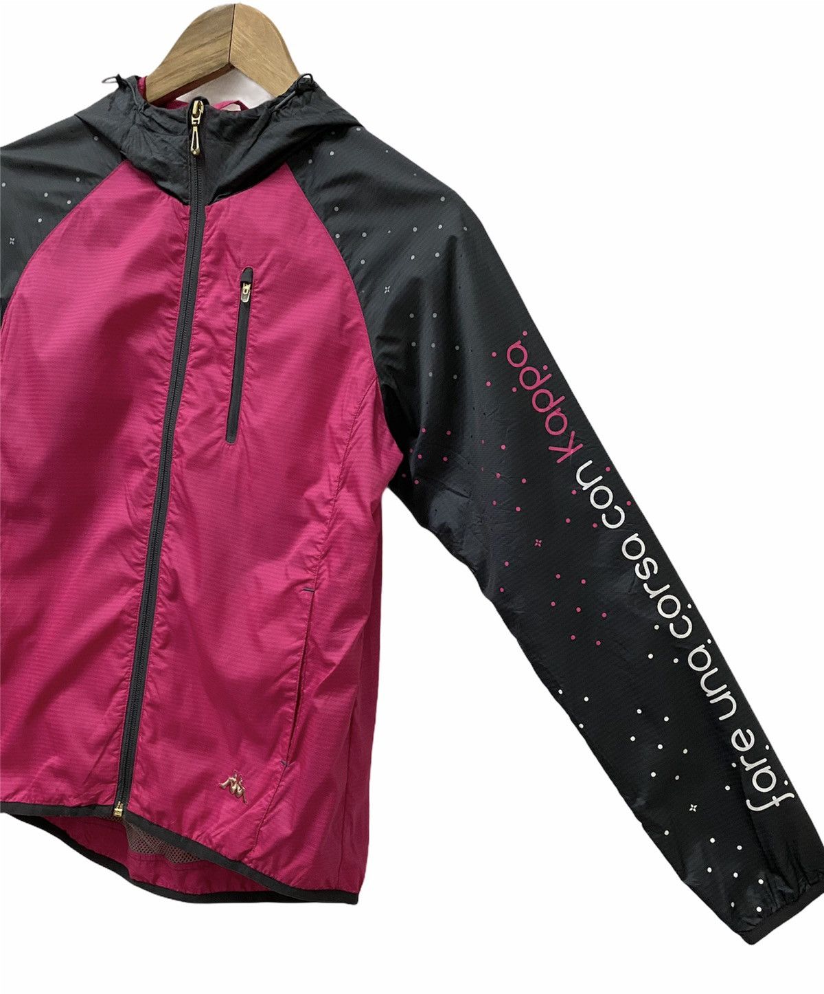 Kappa Vintage Kappa Polka Dot Windbreaker Jacket Size US S / EU 44-46 / 1 - 7 Thumbnail
