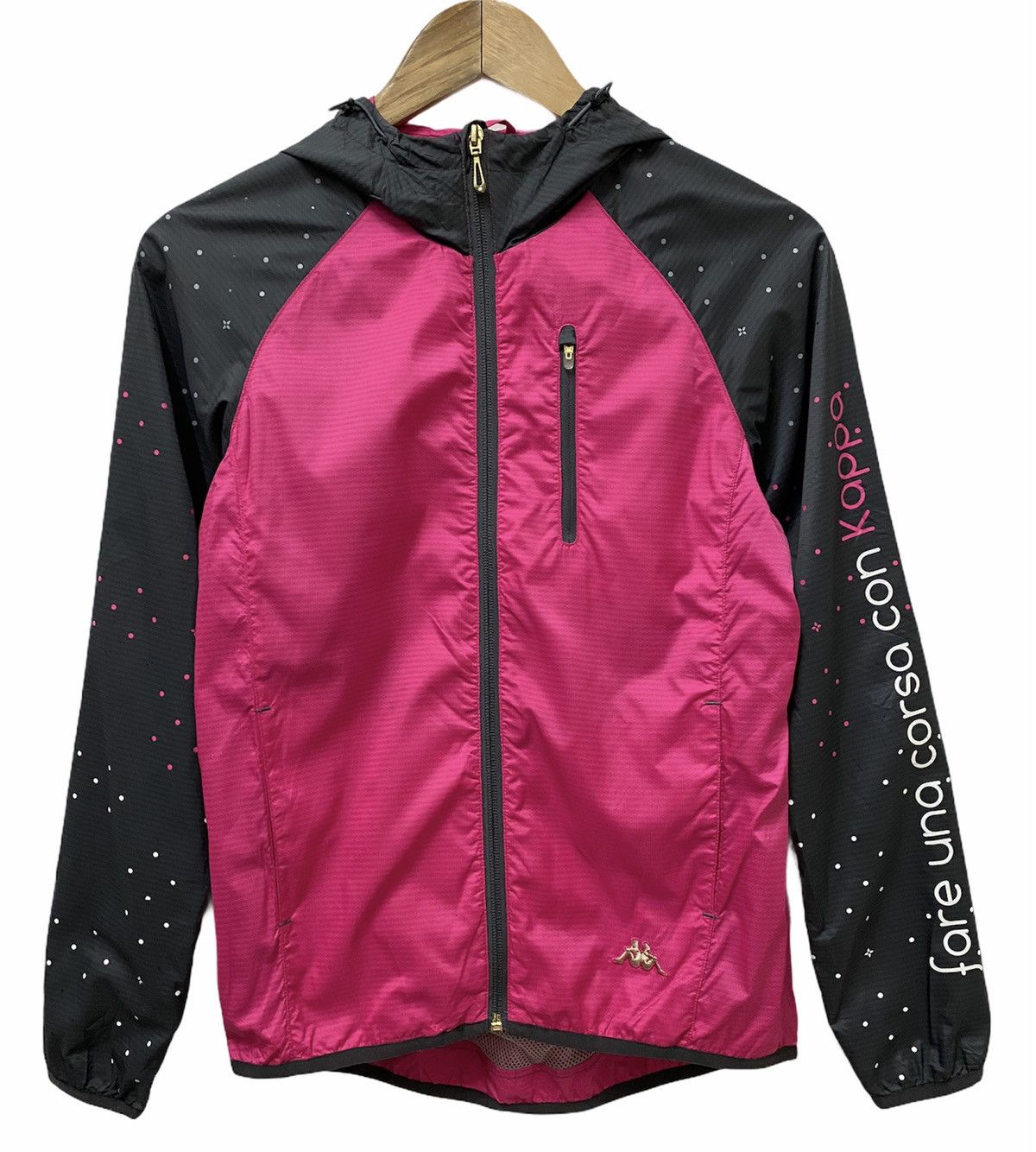 Vintage Kappa Polka Dot Windbreaker Jacket