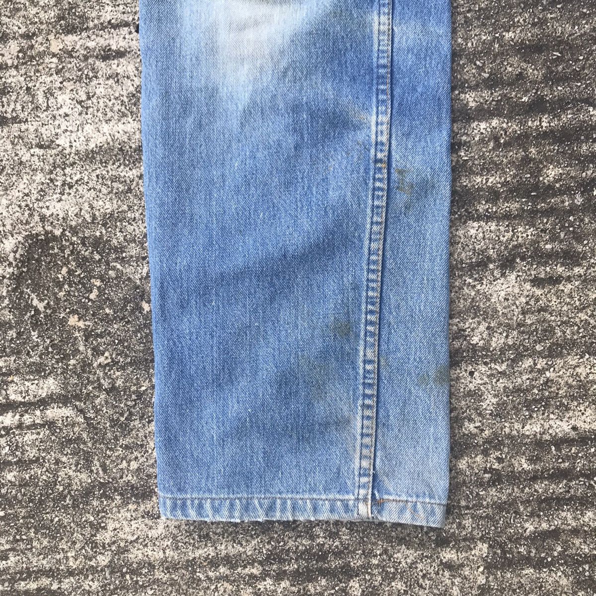 Levi's Vintage 90s Levis 520 Distressed Denim Made in USA Size US 32 / EU 48 - 10 Thumbnail