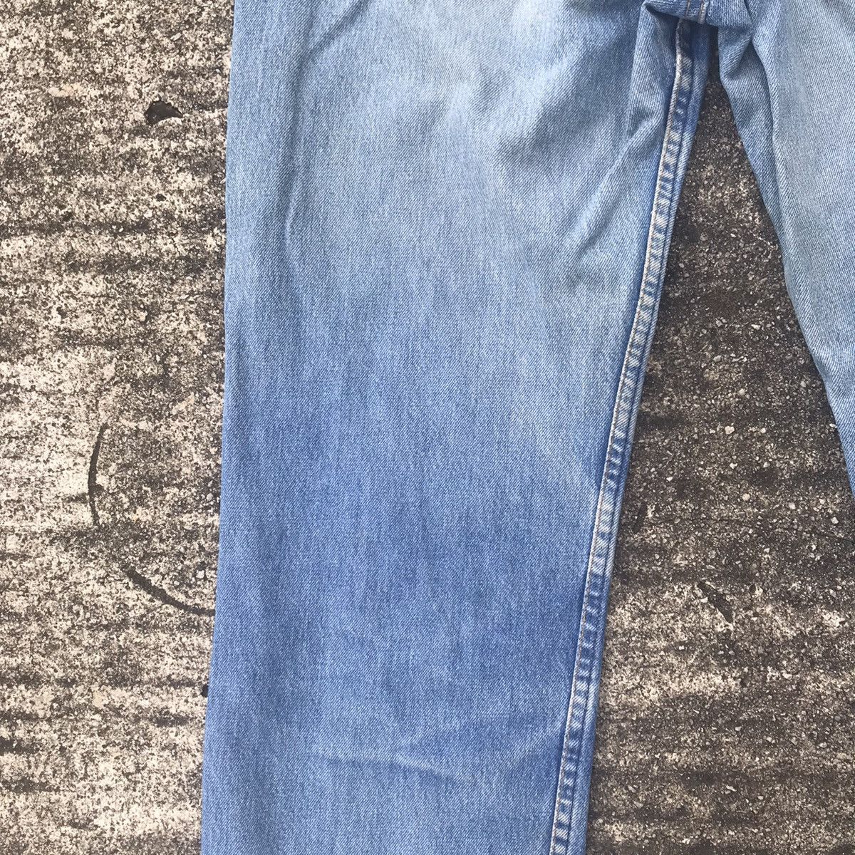 Levi's Vintage 90s Levis 520 Distressed Denim Made in USA Size US 32 / EU 48 - 15 Thumbnail
