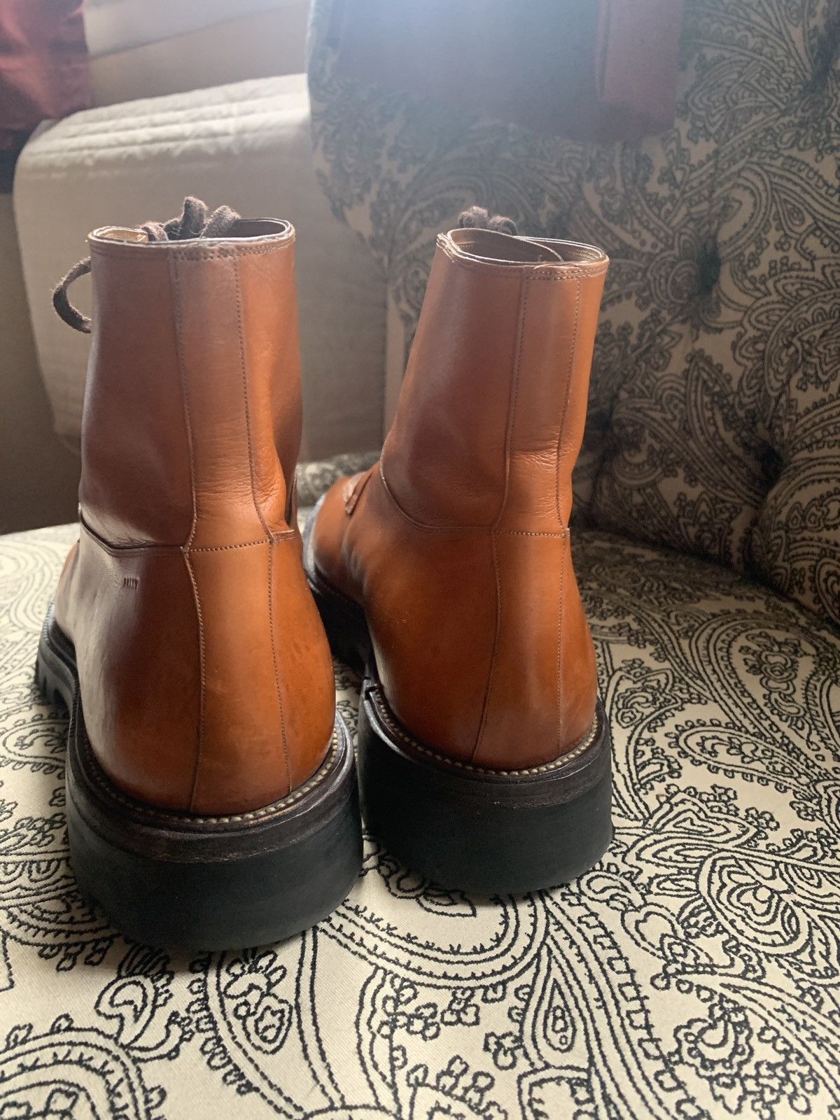 Bally Bally Skyman Lug-Sole Leather Ankle Boot Size US 9.5 / EU 42-43 - 7 Thumbnail