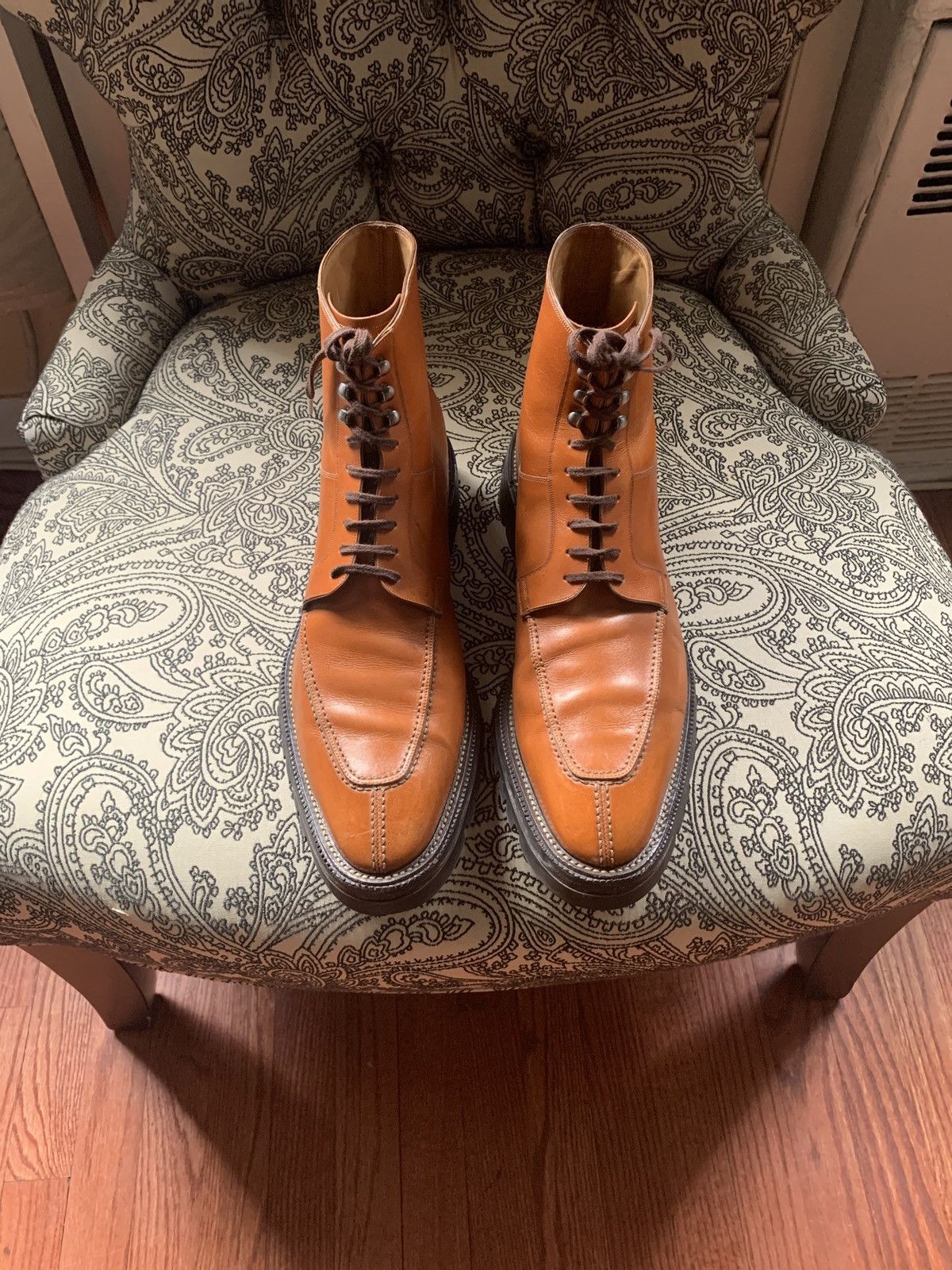 Bally Bally Skyman Lug-Sole Leather Ankle Boot Size US 9.5 / EU 42-43 - 2 Thumbnail