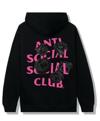 Anti Social Social Club Cornchese Hoodie Black ASSC DS