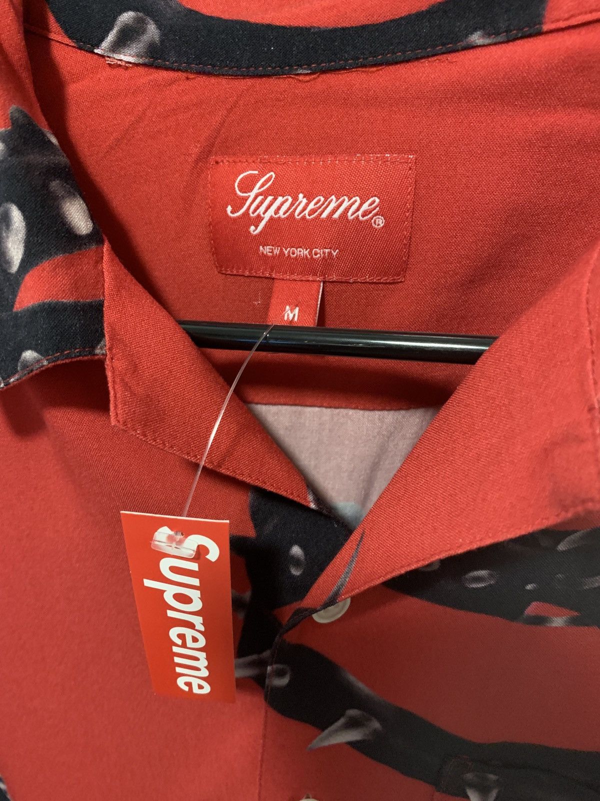 Supreme Supreme Studded Collars Rayon MEDIUM Shirt | Grailed