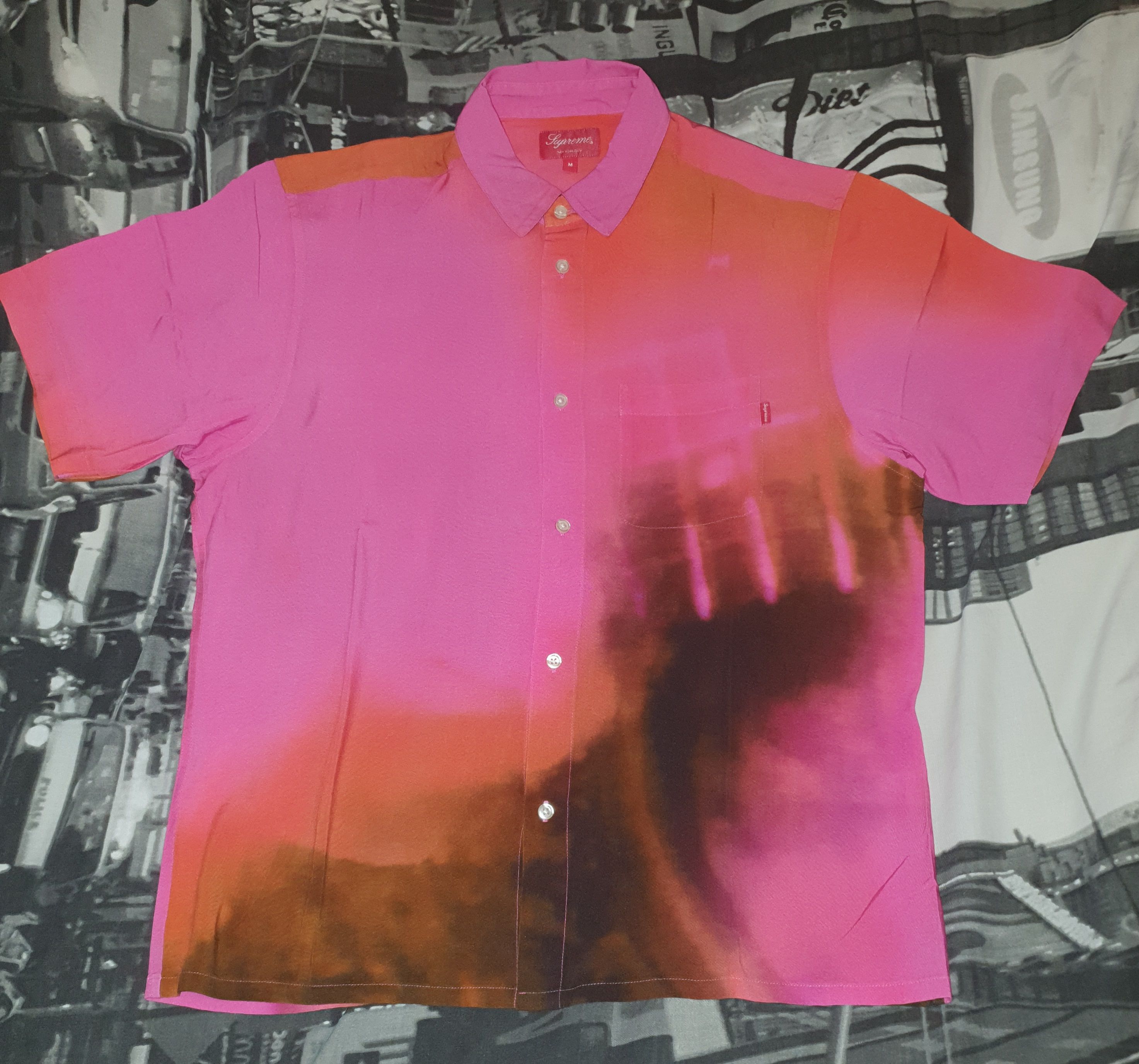 Supreme Supreme x My Bloody Valentine 'Loveless' Rayon SS Shirt 