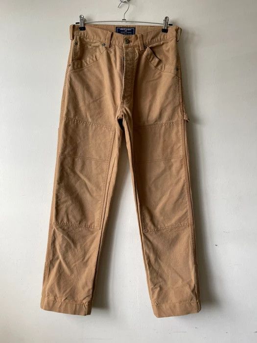 Polo Ralph Lauren × Vintage POLO SPORT RALPH LAUREN DOUBLE KNEE DUCK CANVAS MONKEY PANT Size US 30 / EU 46 - 1 Thumbnail