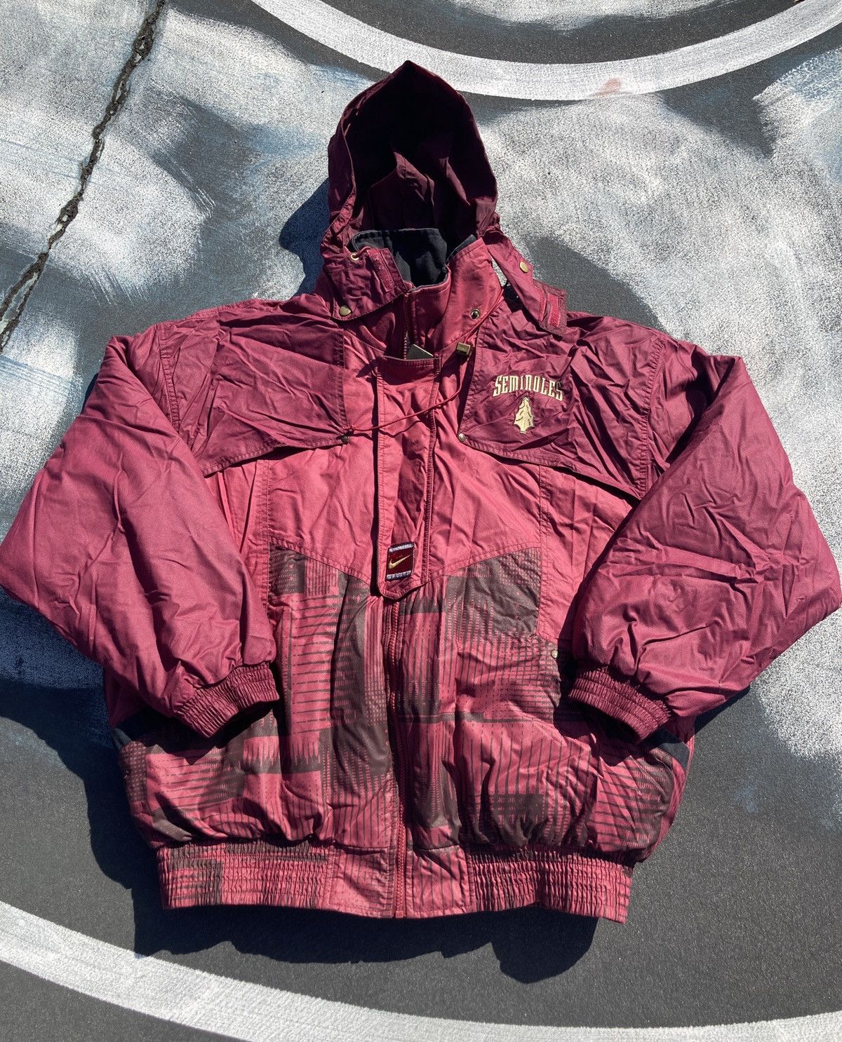 Vintage 90’s Nike Florida State Seminoles Puffer FSU Jacket