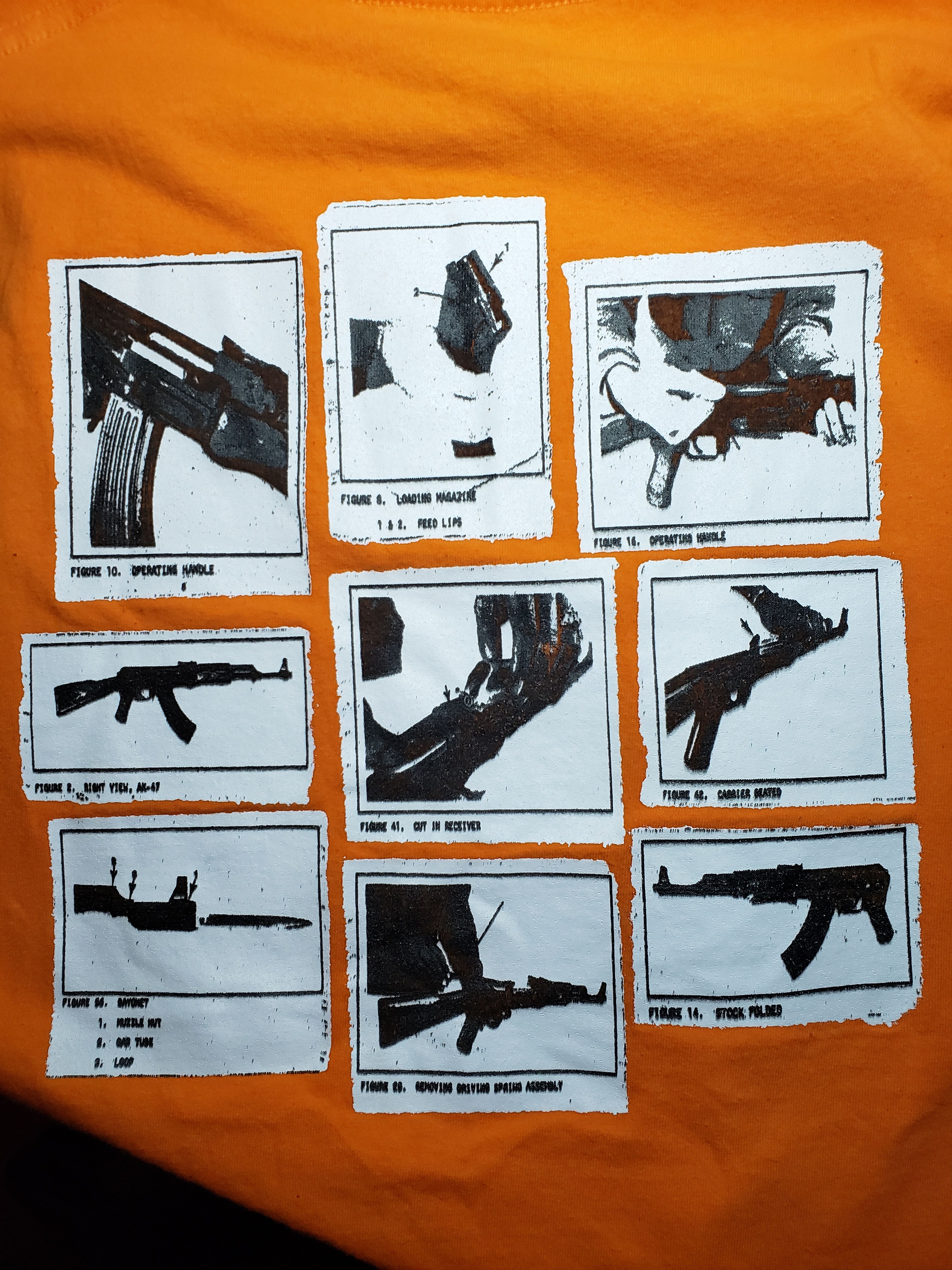 G59 Records orange AK-47 Tee Size US XL / EU 56 / 4 - 2 Preview