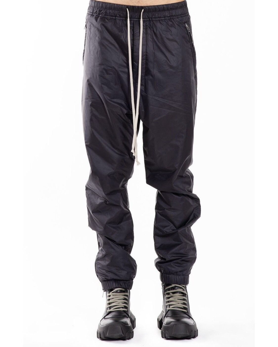 Rick Owens Fw18 Ru18f1388-EV Rick Owens nylon track pants | Grailed