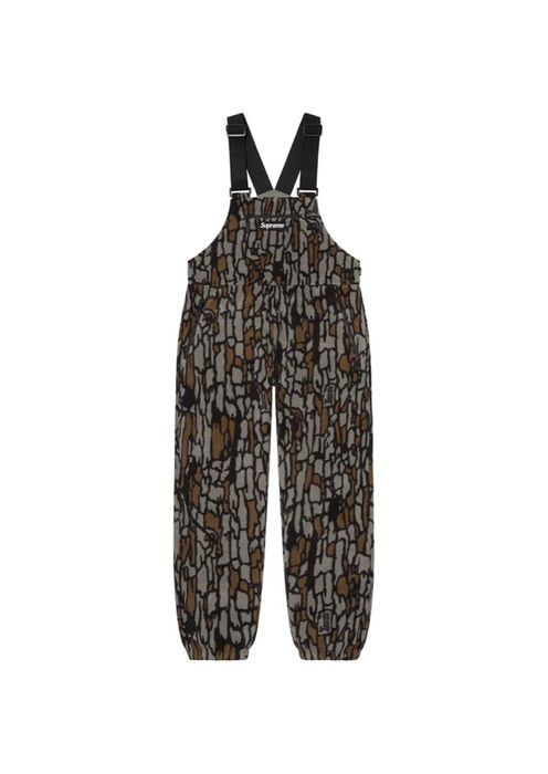 Supreme Supreme Polartec Overalls Olive Bark - Medium | Grailed