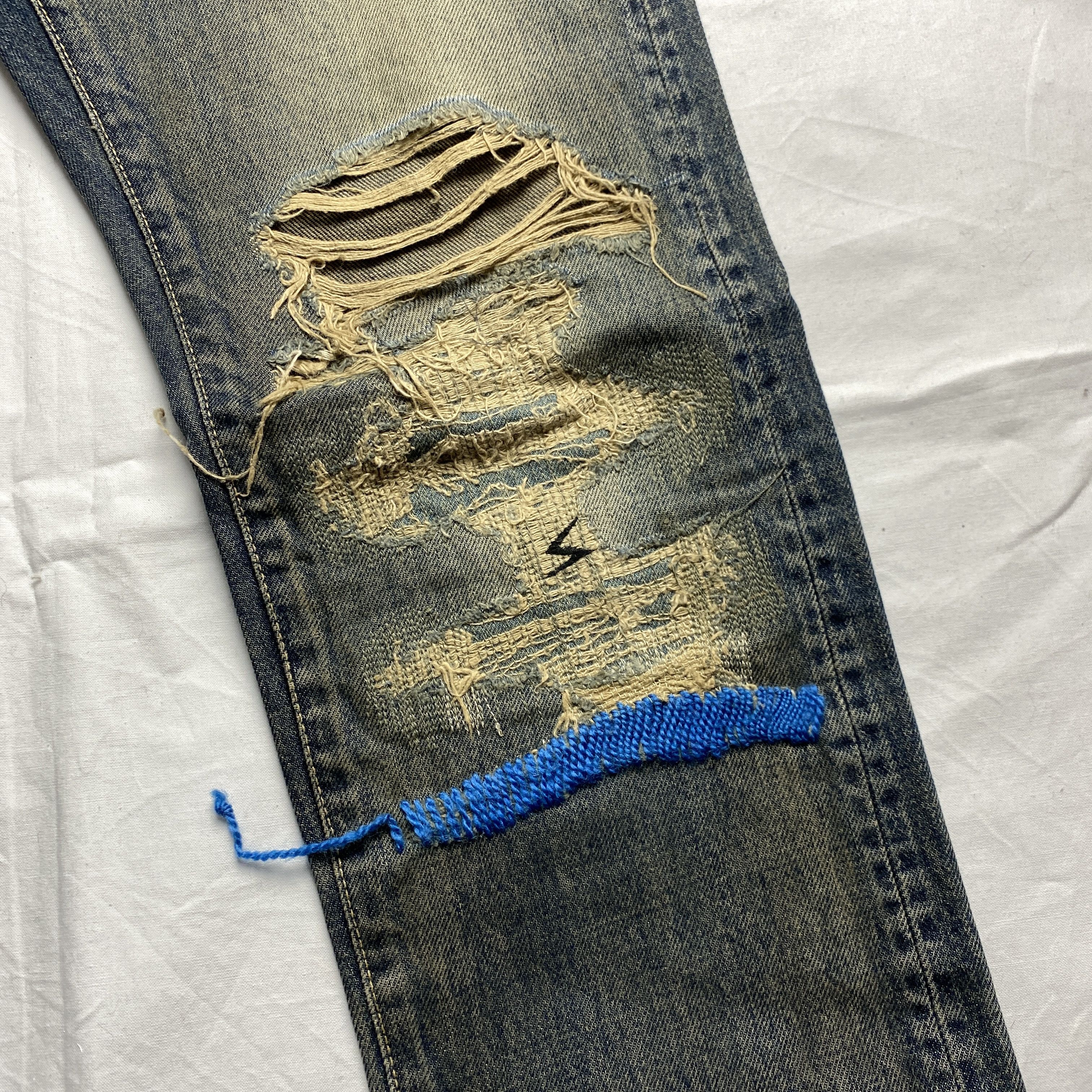 Undercover 68 Denim Blue stitch | Grailed