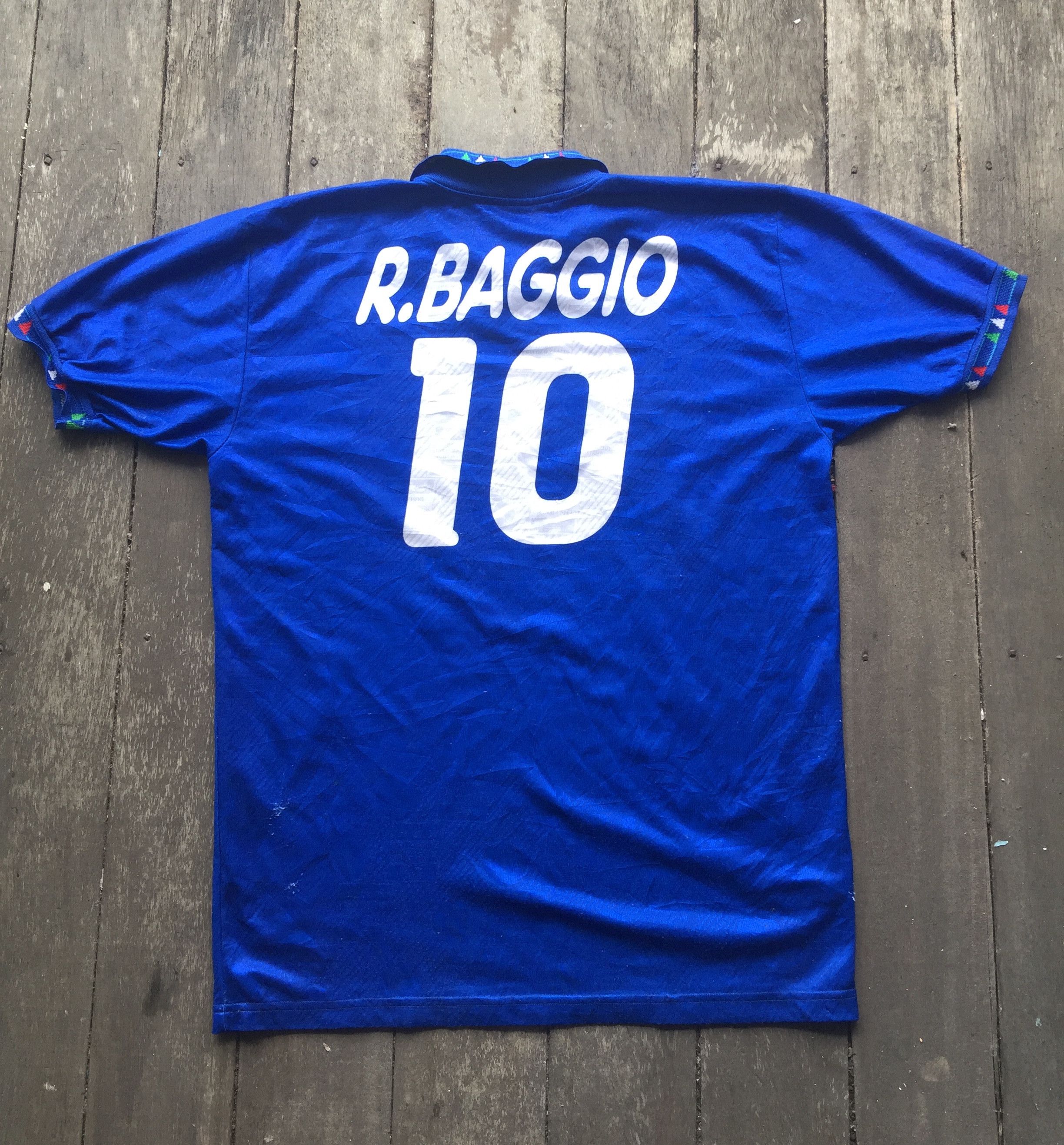 Diadora Baggio Jersey Baggio #10 Bologna FC Away Jersey 1997/1998