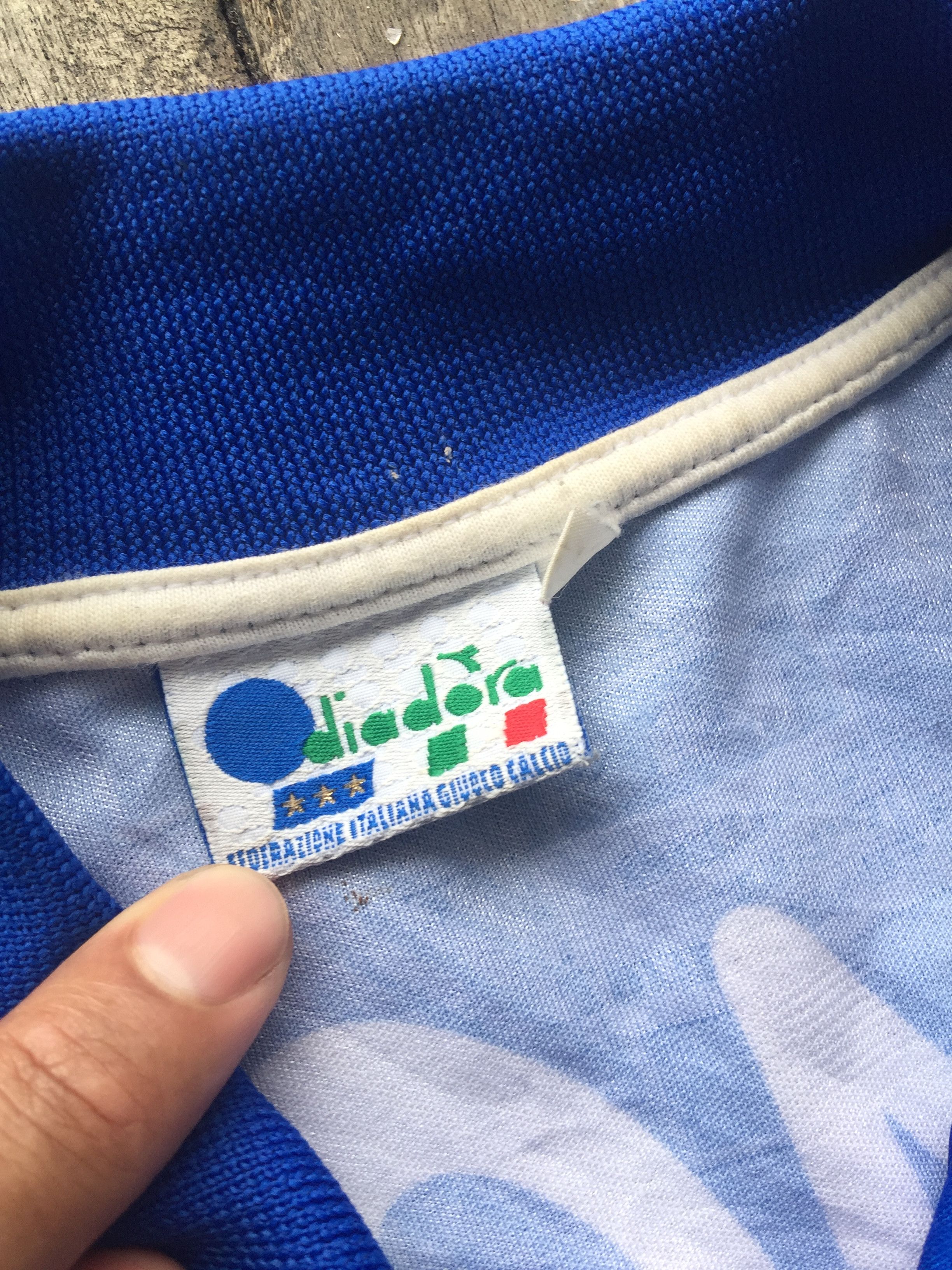 Japanese Brand × Vintage Vintage Roberto Baggio Diadora 1994 Italy Jersey Size US L / EU 52-54 / 3 - 6 Thumbnail