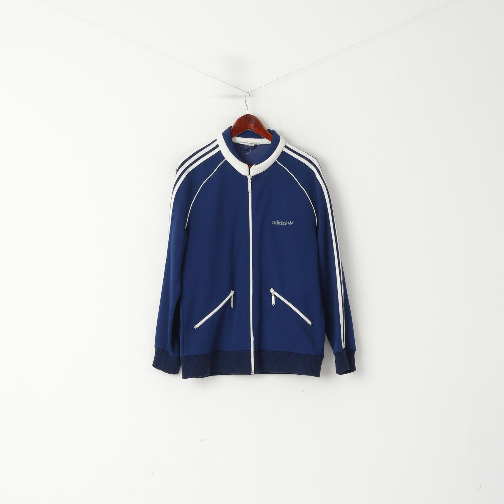 Adidas Adidas Real Vintage 70s Beckenbauer Men 52 L Track Top 2039 Size US L / EU 52-54 / 3 - 2 Thumbnail
