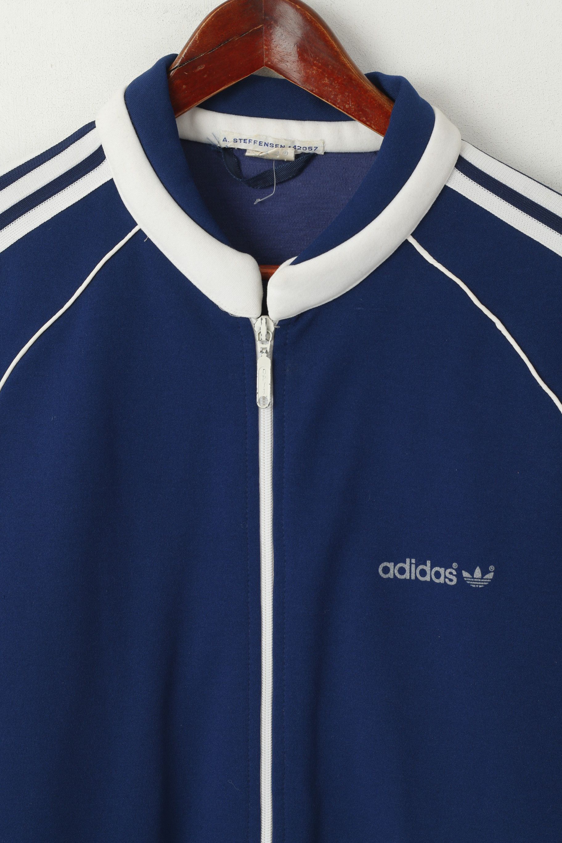 Adidas Adidas Real Vintage 70s Beckenbauer Men 52 L Track Top 2039 Size US L / EU 52-54 / 3 - 3 Thumbnail