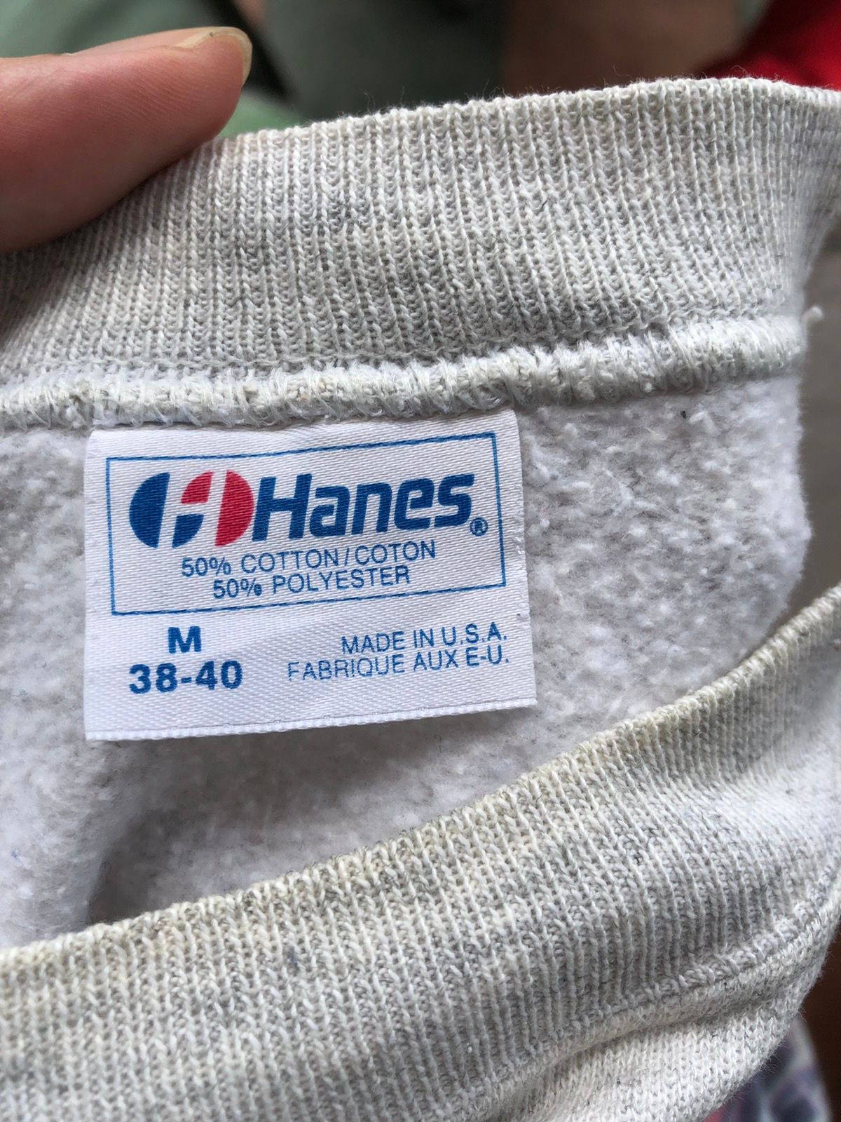 Vintage Vintage Hanes sweatshirt Size US M / EU 48-50 / 2 - 3 Preview