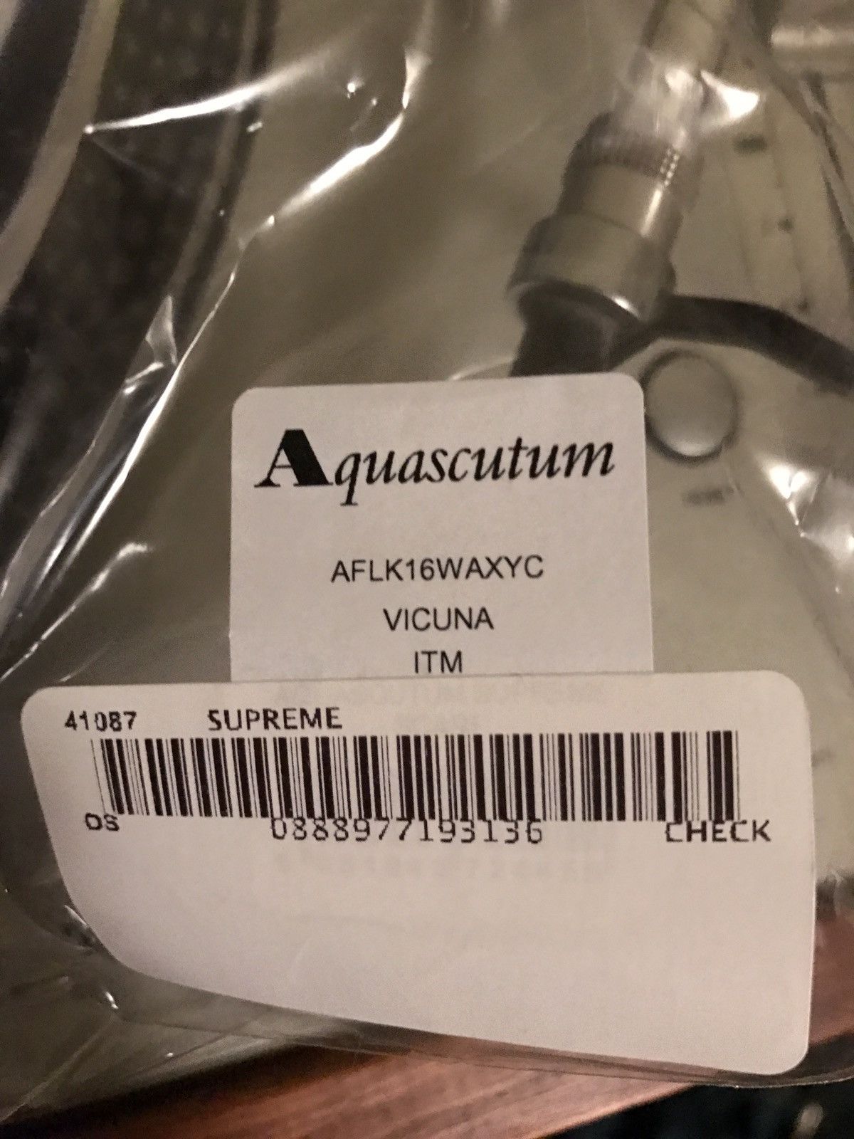 Aquascutum × Supreme Wool/ Cashmere Club Check Scarf Size ONE SIZE - 3 Thumbnail