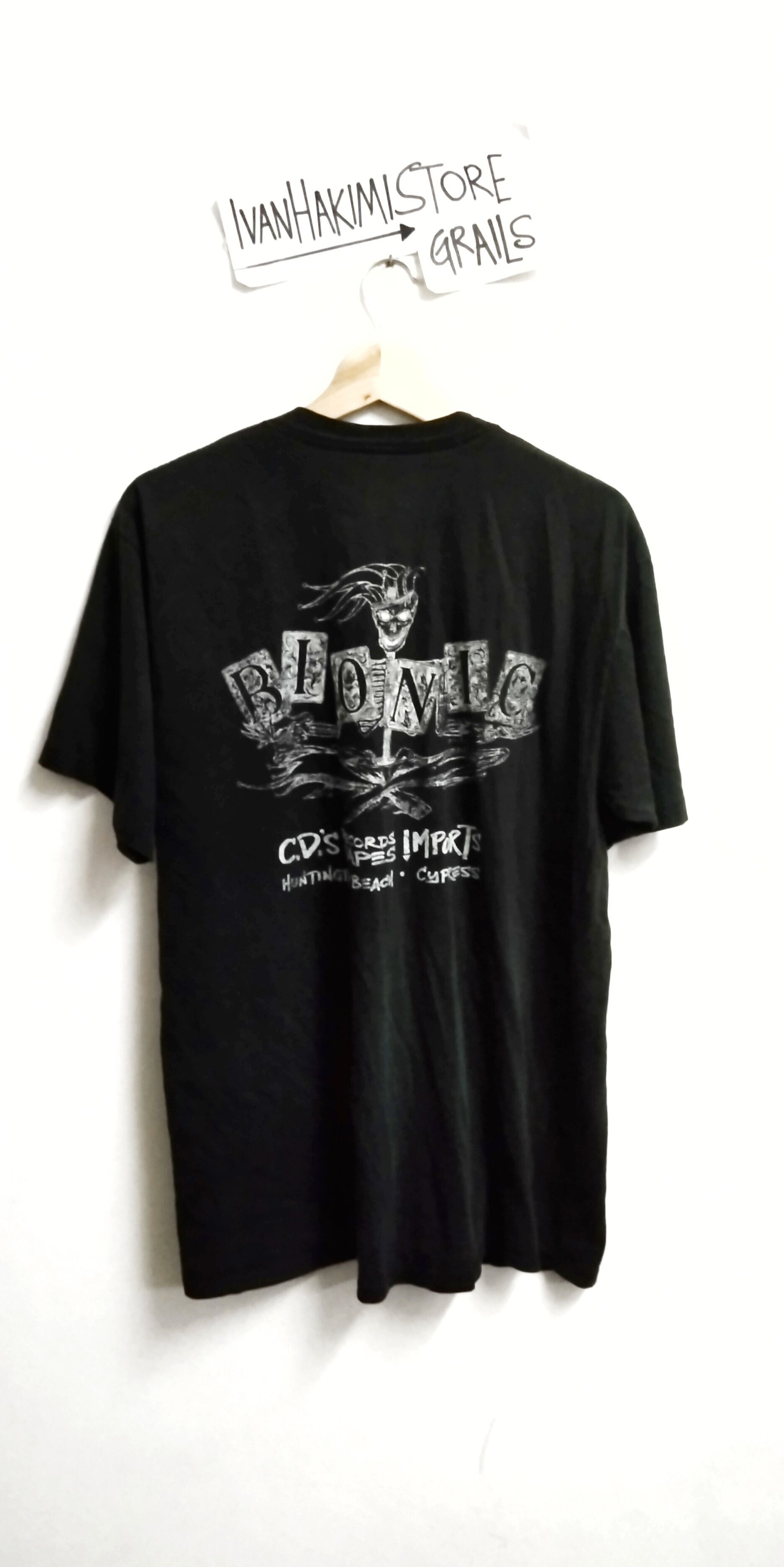 Band Tees × Vintage DISTRESSED 90s T SHIRT VINTAGE BIONIC RECORD RARE🔥 Size US XL / EU 56 / 4 - 2 Thumbnail