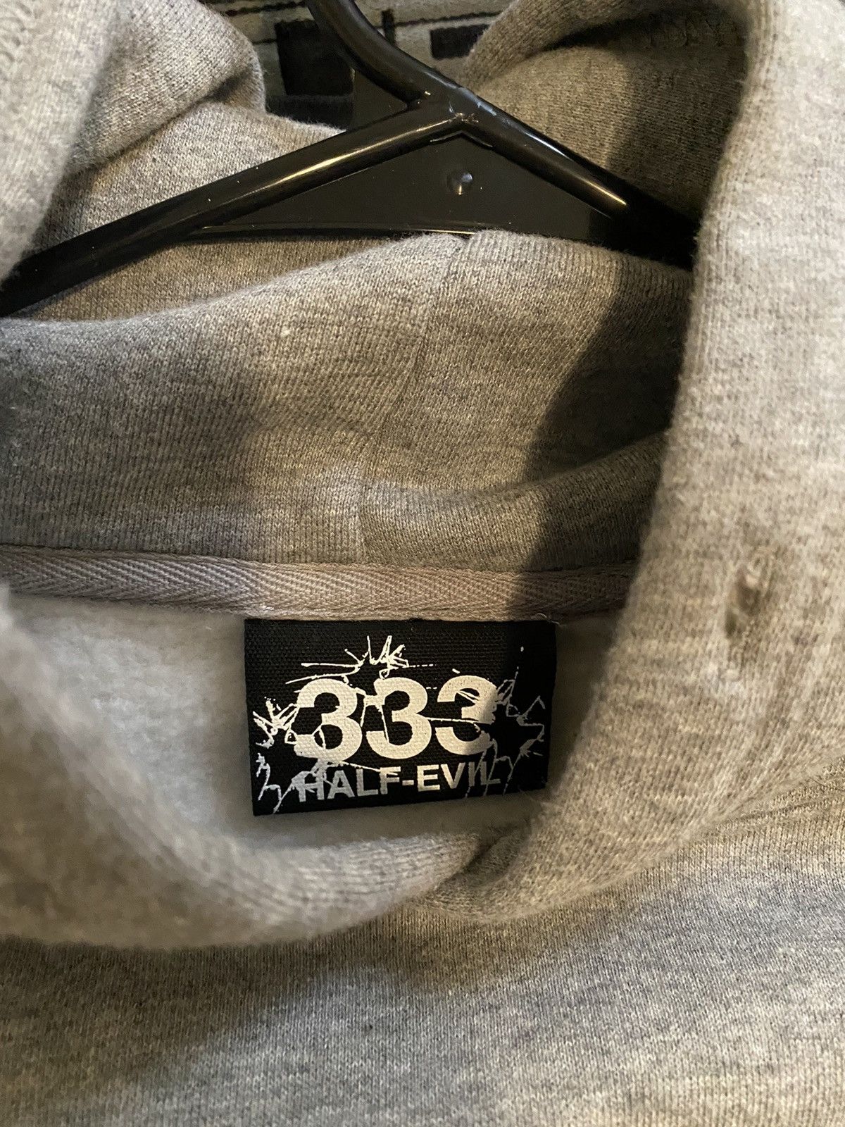 Half Evil Half Evil Spike Heather Grey Pullover Hoodie Size US M / EU 48-50 / 2 - 3 Thumbnail