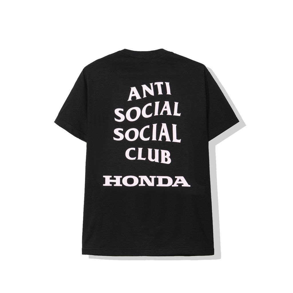 Anti Social Social Club × Honda DS ASSC Pink Logo engine Honda Motor Black Tee in hand Size US M / EU 48-50 / 2 - 6 Thumbnail